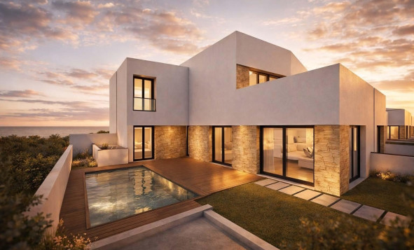 4. Semi-detached villa - New build - Bigastro - Costa Blanca South