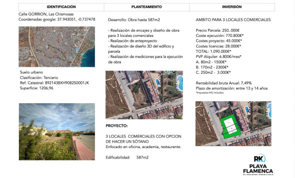 Building Plot - Resale - Orihuela Costa - Play-40425