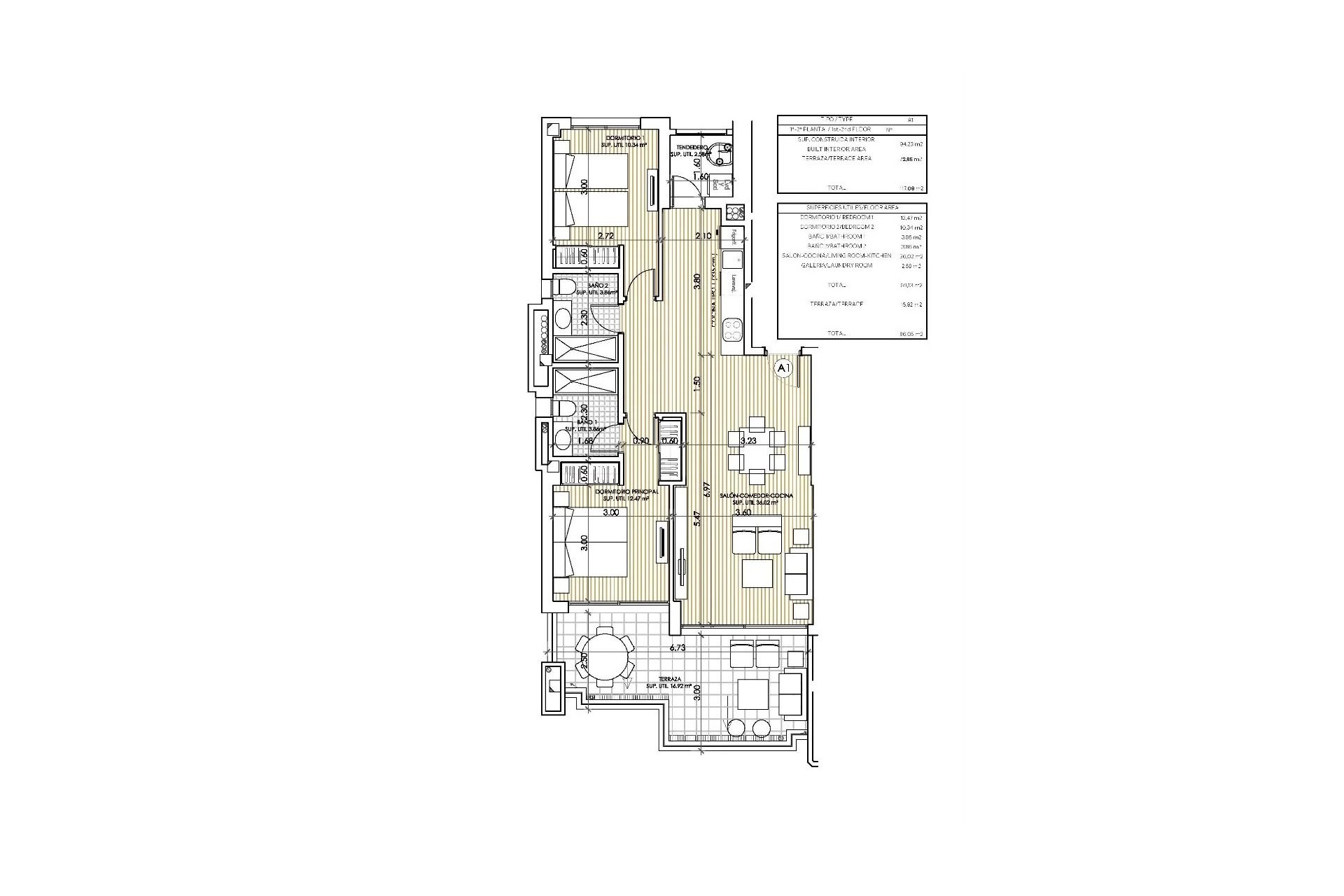Herverkoop - 1. Appartement / flat - Orihuela Costa - Costa Blanca Zuid