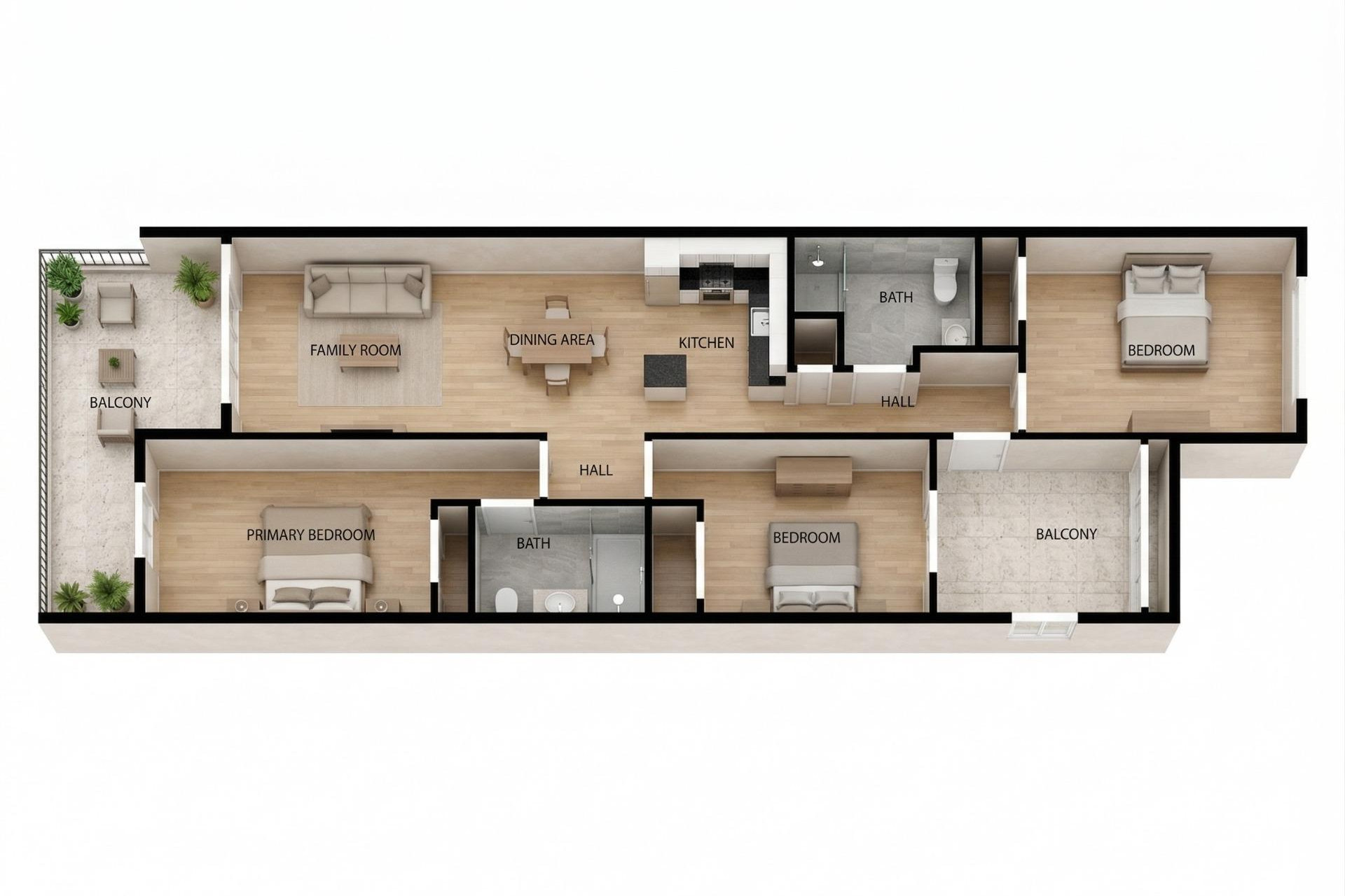 Herverkoop - 1. Appartement / flat - Torrevieja - Costa Blanca Zuid