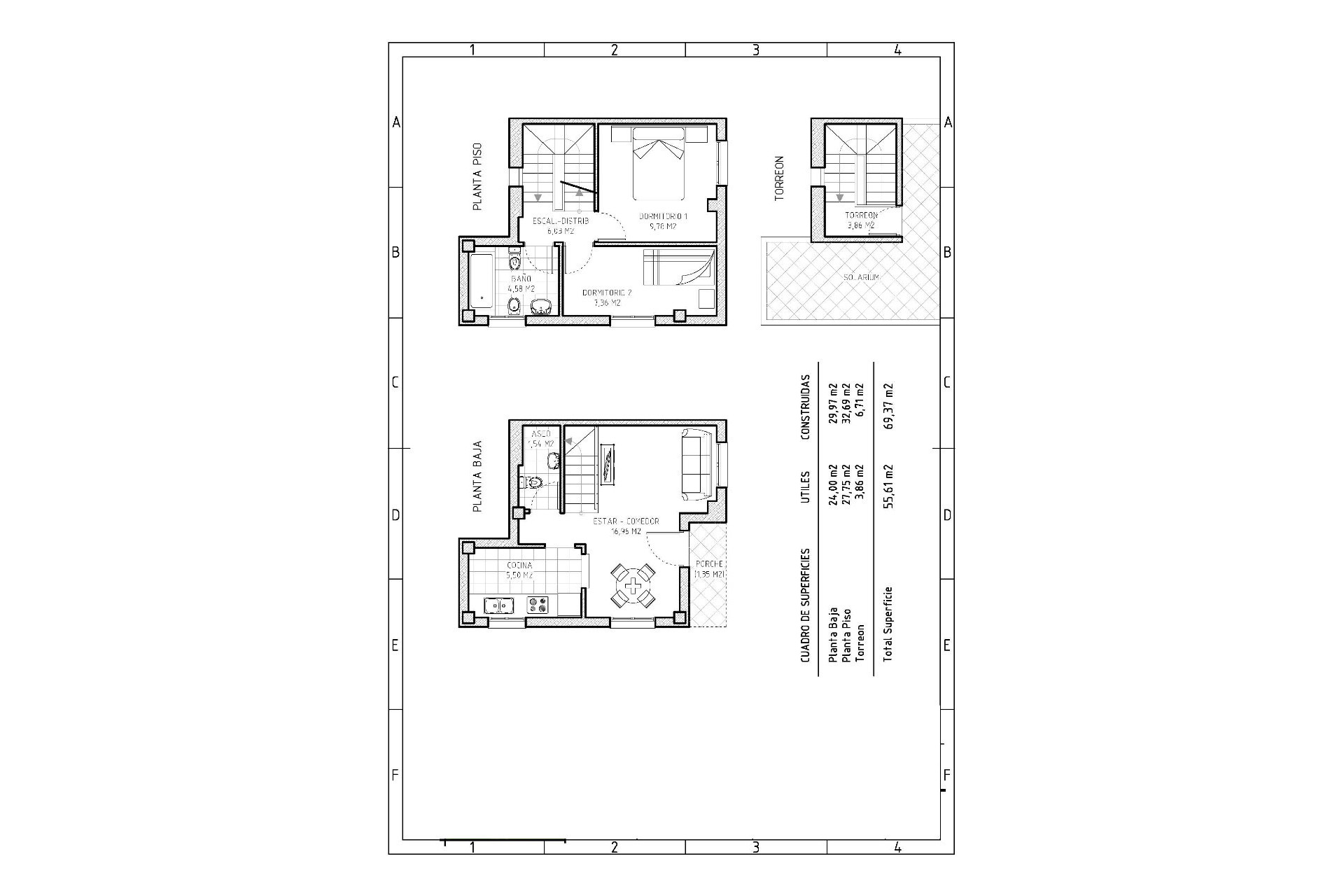 Herverkoop - 2. Town house - Los Dolses - Orihuela Costa