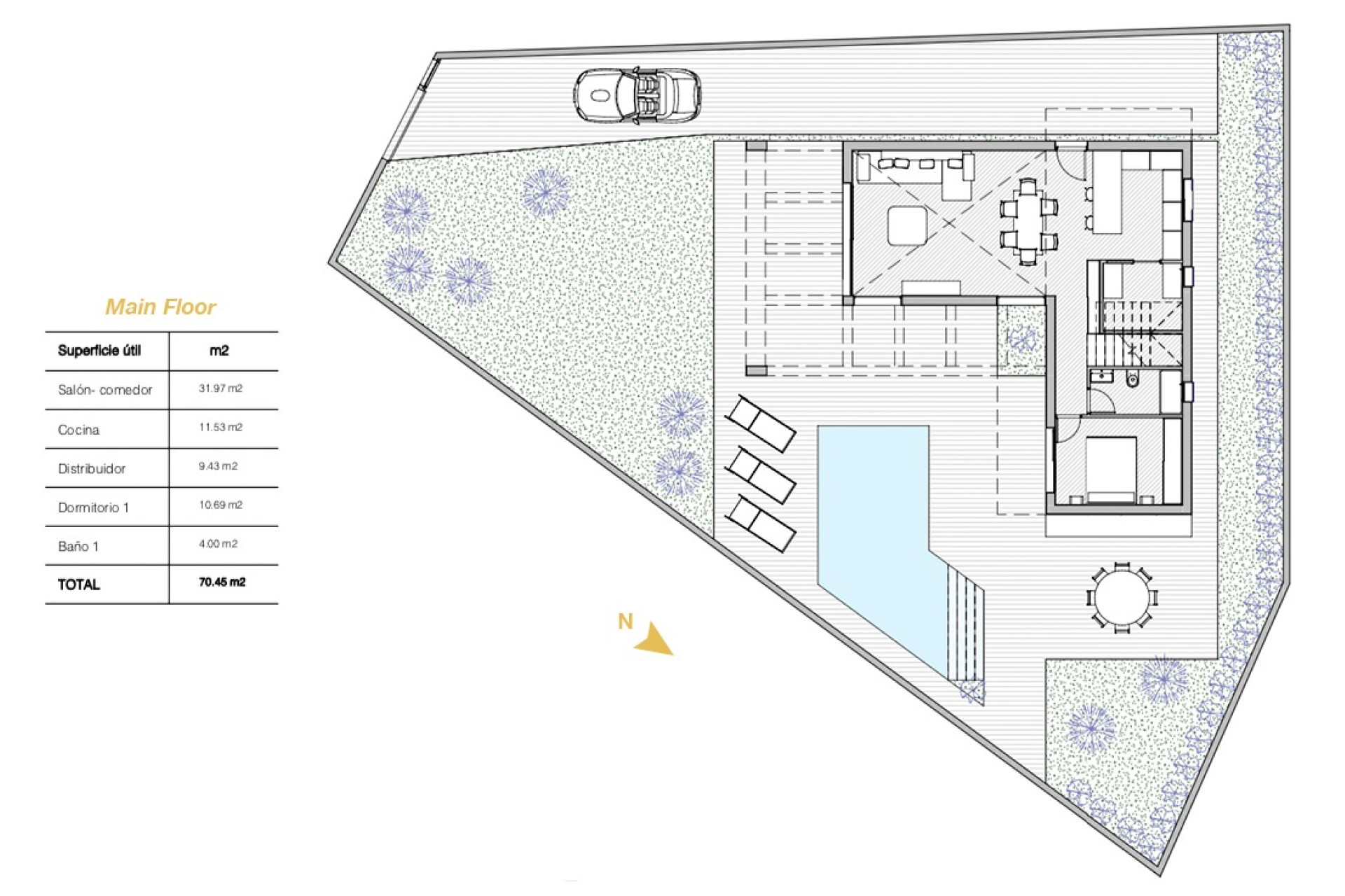 Herverkoop - 3. Halfvrijstaand huis - Ciudad Quesada - Costa Blanca Zuid
