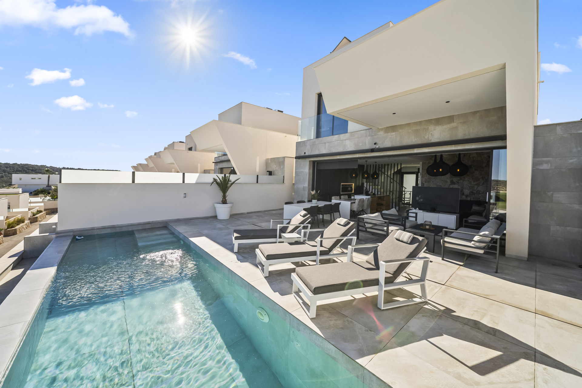 Herverkoop - 3. Halfvrijstaand huis - Ciudad Quesada - Costa Blanca Zuid