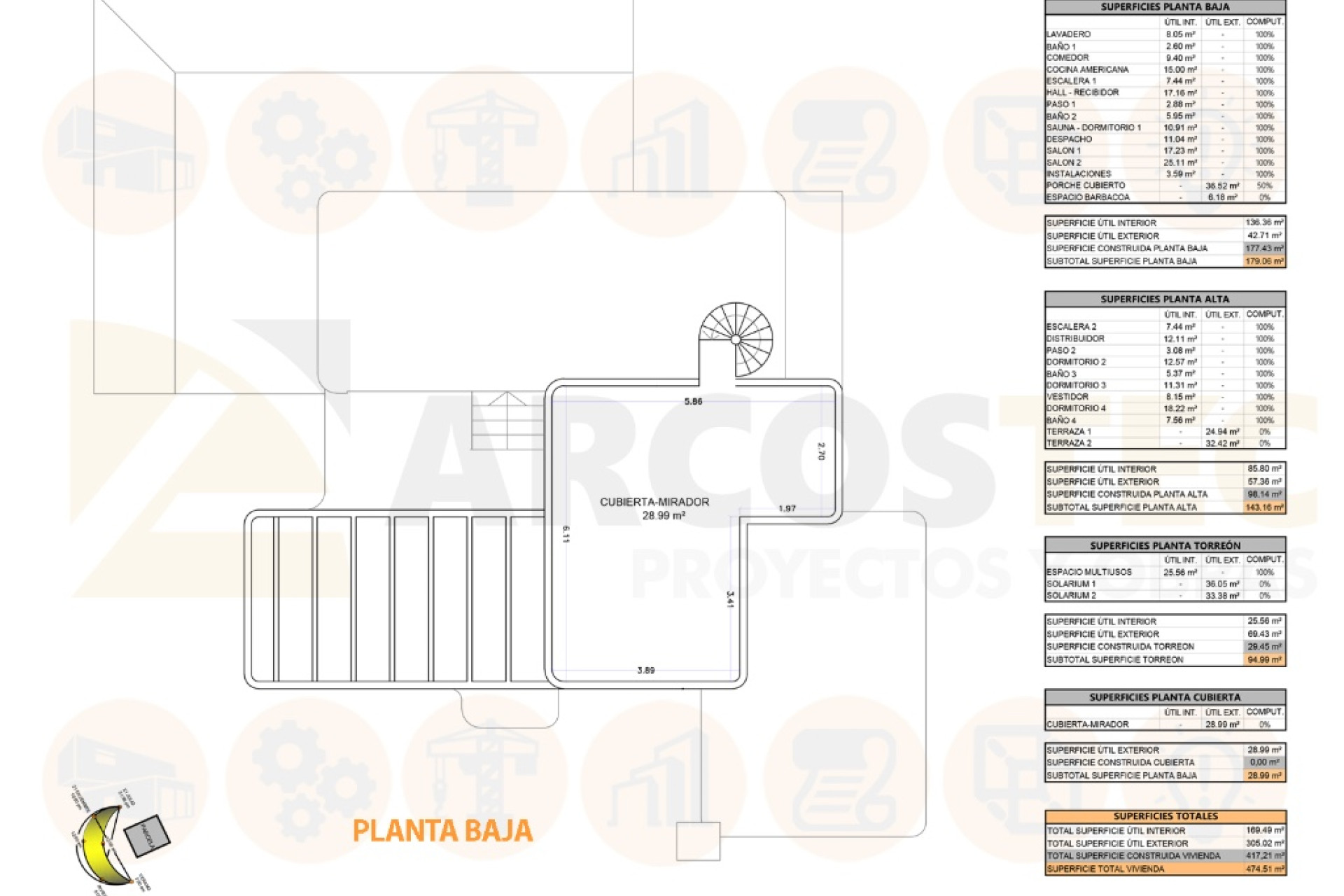 Herverkoop - 3. Halfvrijstaand huis - Dehesa de Campoamor - Costa Blanca Zuid