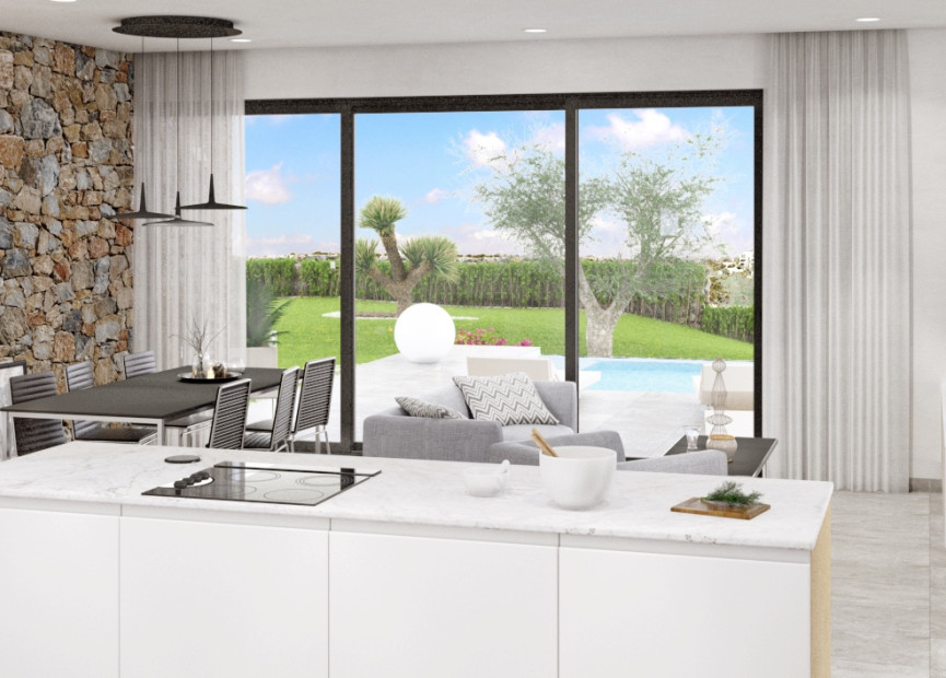 Herverkoop - 3. Halfvrijstaand huis - Dehesa de Campoamor - Costa Blanca Zuid