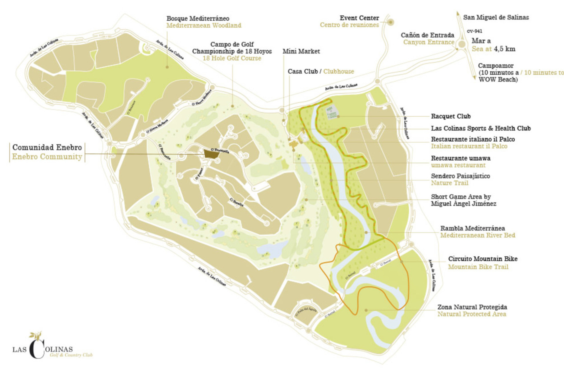 Herverkoop - 3. Halfvrijstaand huis - Las Colinas Golf and Country Club - Costa Blanca Zuid