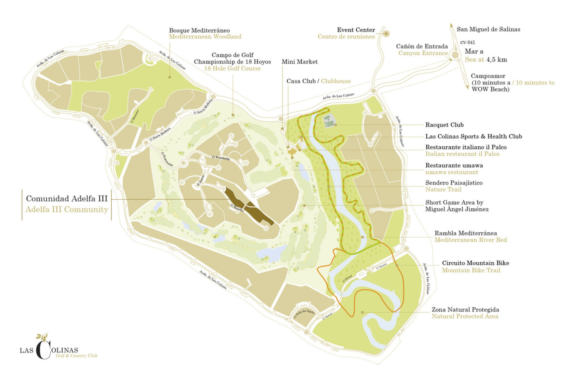 Herverkoop - 3. Halfvrijstaand huis - Las Colinas Golf and Country Club - Costa Blanca Zuid