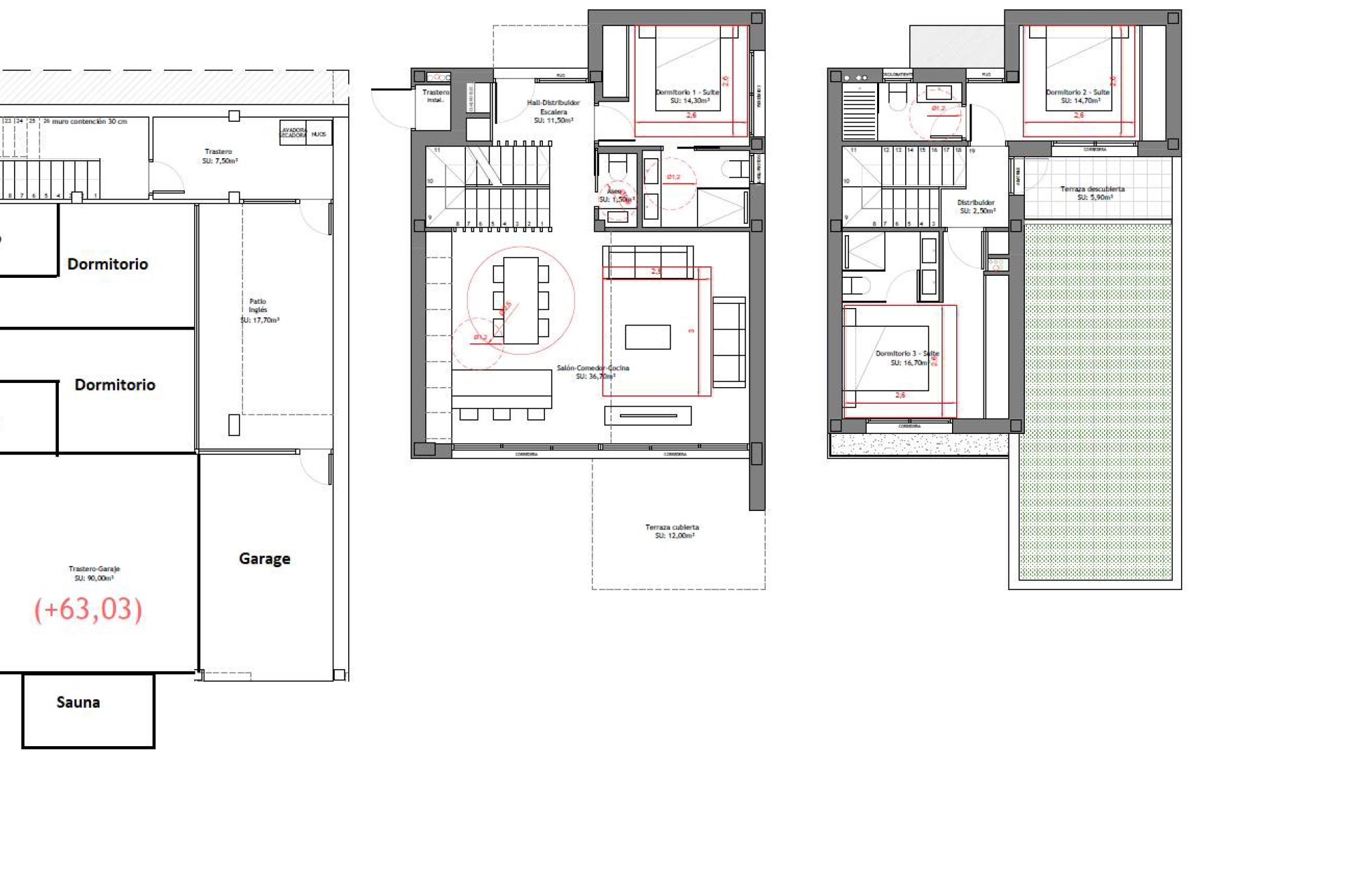 Herverkoop - 3. Halfvrijstaand huis - Rojales - Costa Blanca Zuid