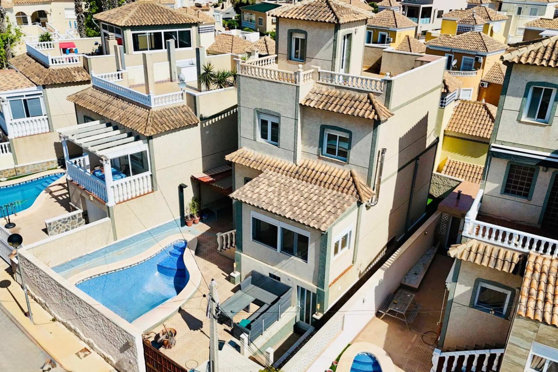 Herverkoop - 3. Halfvrijstaand huis - San Miguel de Salinas - Costa Blanca Zuid