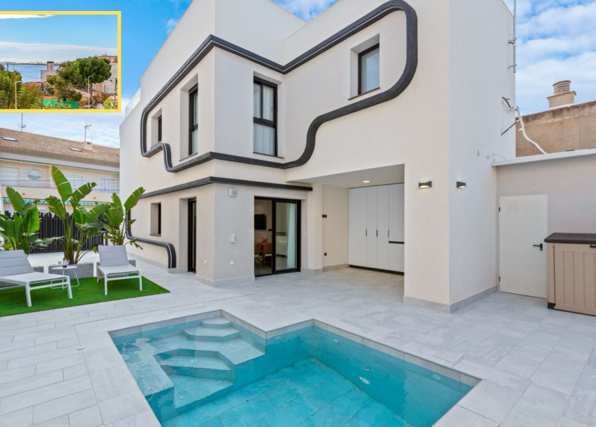 Herverkoop - 3. Halfvrijstaand huis - Torre de la Horadada - Costa Blanca Zuid