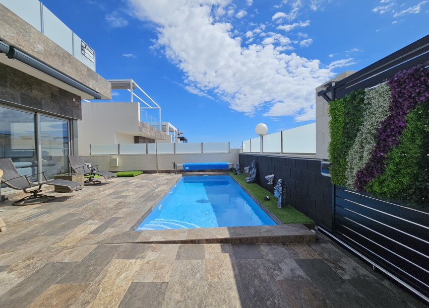 Herverkoop - 3. Halfvrijstaand huis - Villamartin - Costa Blanca Zuid