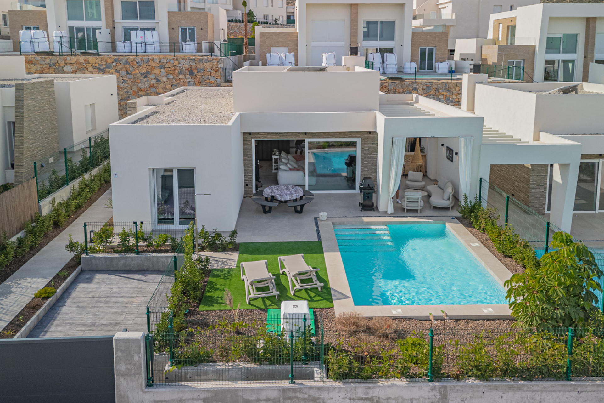 Herverkoop - 3. Vrijstaande villa - Algorfa - Costa Blanca Zuid