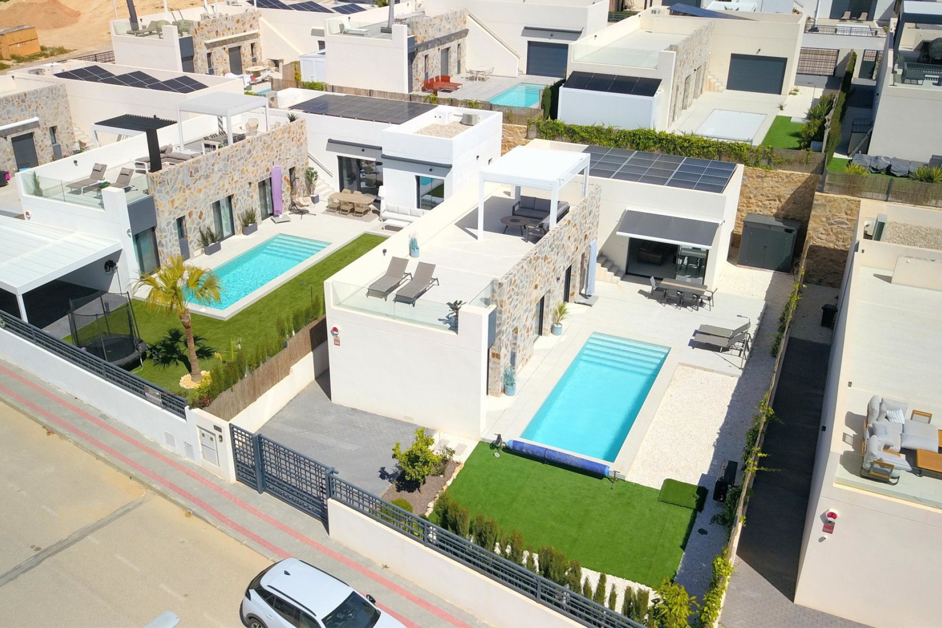 Herverkoop - 3. Vrijstaande villa - Algorfa - Costa Blanca Zuid