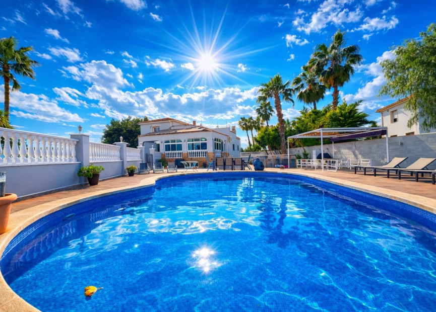 Herverkoop - 3. Vrijstaande villa - Catral - Costa Blanca Zuid