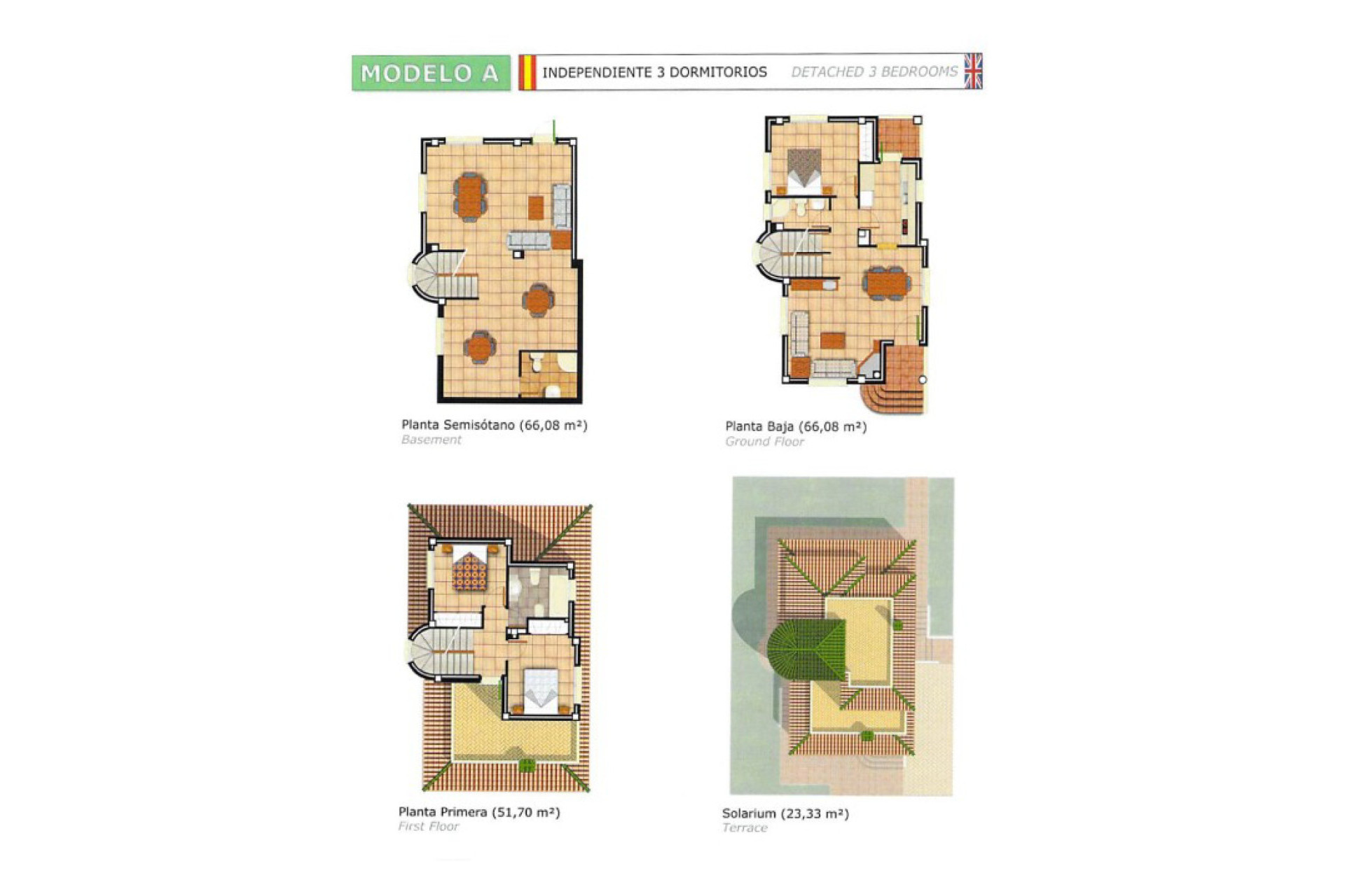 Herverkoop - 3. Vrijstaande villa - Ciudad Quesada - Costa Blanca Zuid