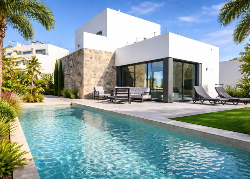 Herverkoop - 3. Vrijstaande villa - Dehesa de Campoamor - Costa Blanca Zuid