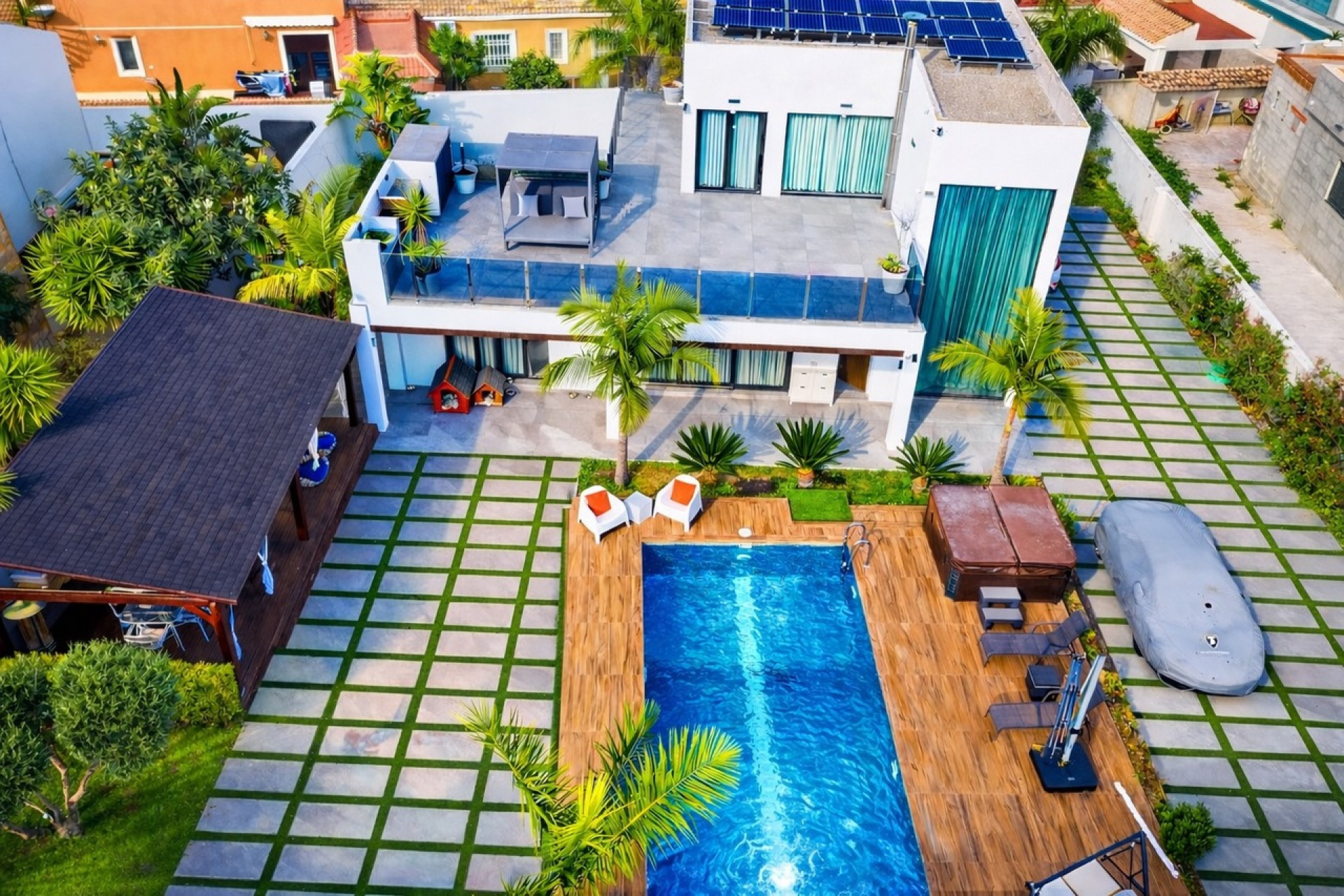 Herverkoop - 3. Vrijstaande villa - Los Balcones - Costa Blanca Zuid