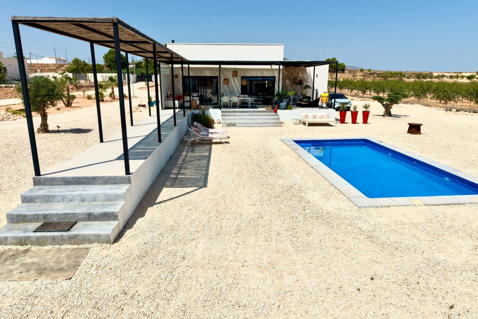 Herverkoop - 3. Vrijstaande villa - Pinoso - Costa Blanca Noord