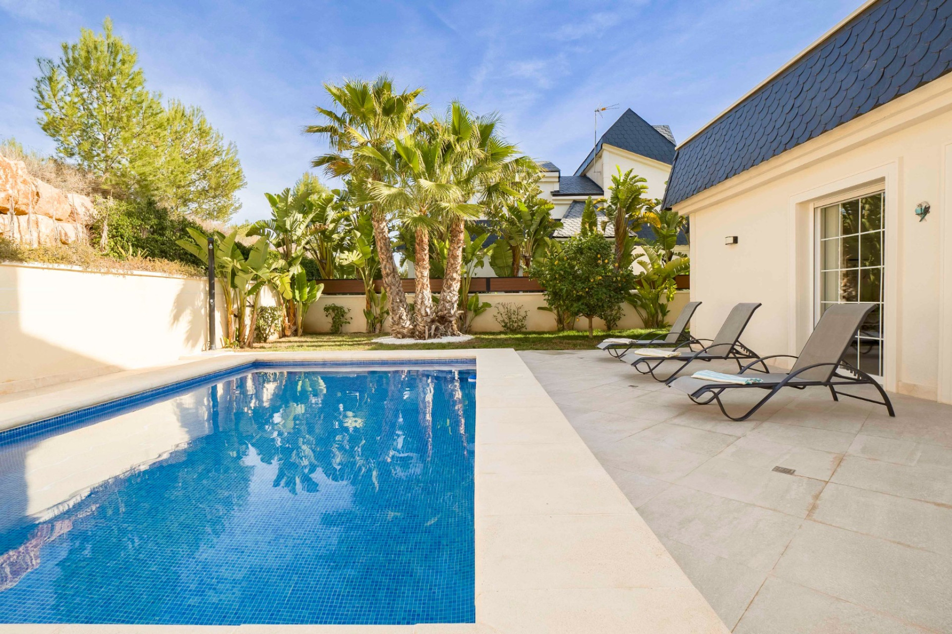 Herverkoop - 3. Vrijstaande villa - Polop - Costa Blanca Noord