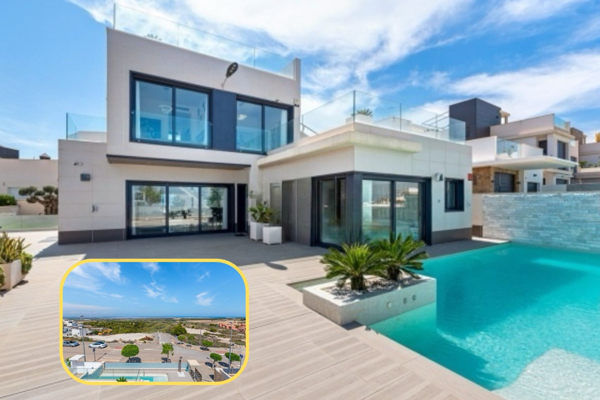 Herverkoop - 3. Vrijstaande villa - San Miguel de Salinas - Costa Blanca Zuid