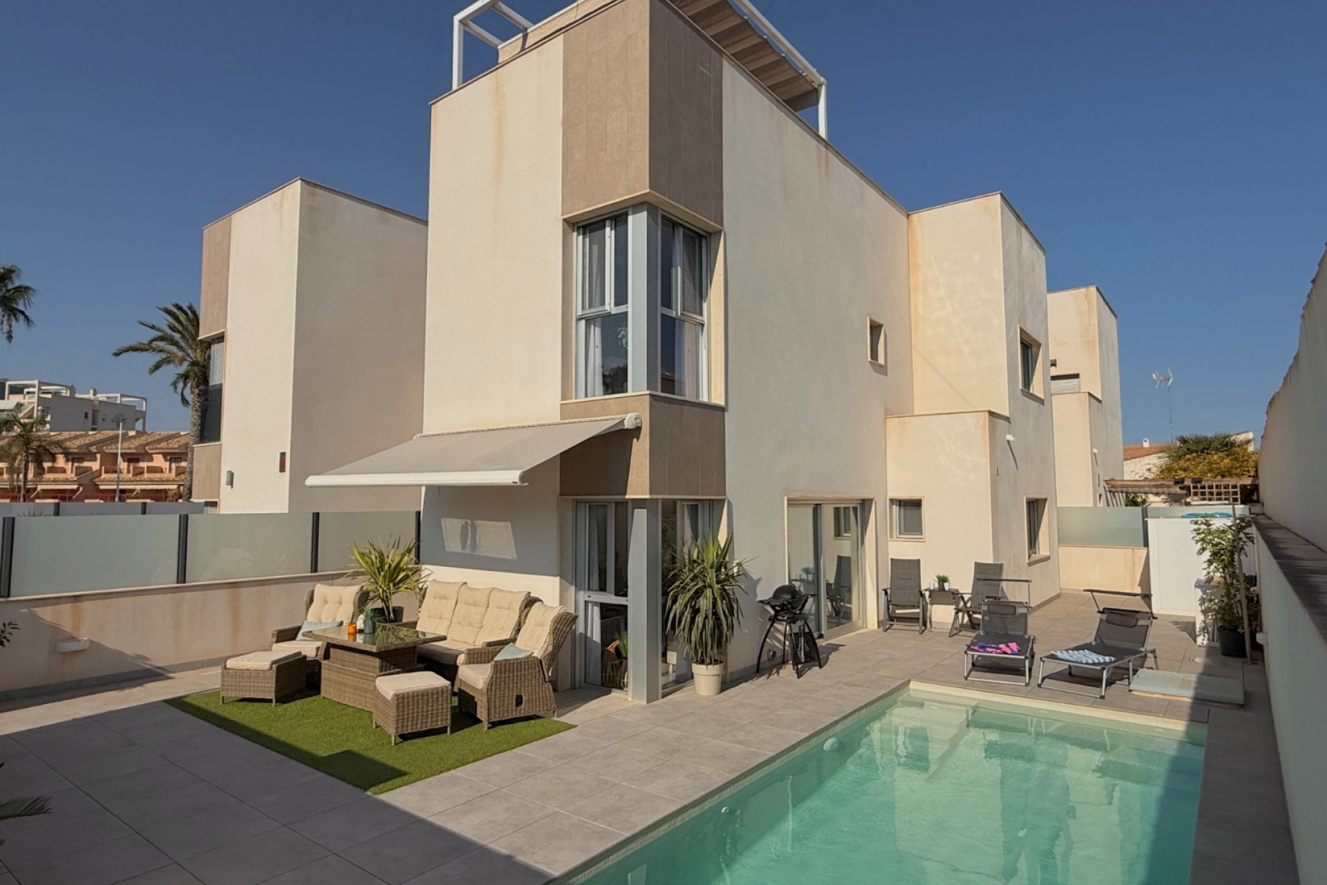 Herverkoop - 3. Vrijstaande villa - Santiago de Ribera - Costa Calida