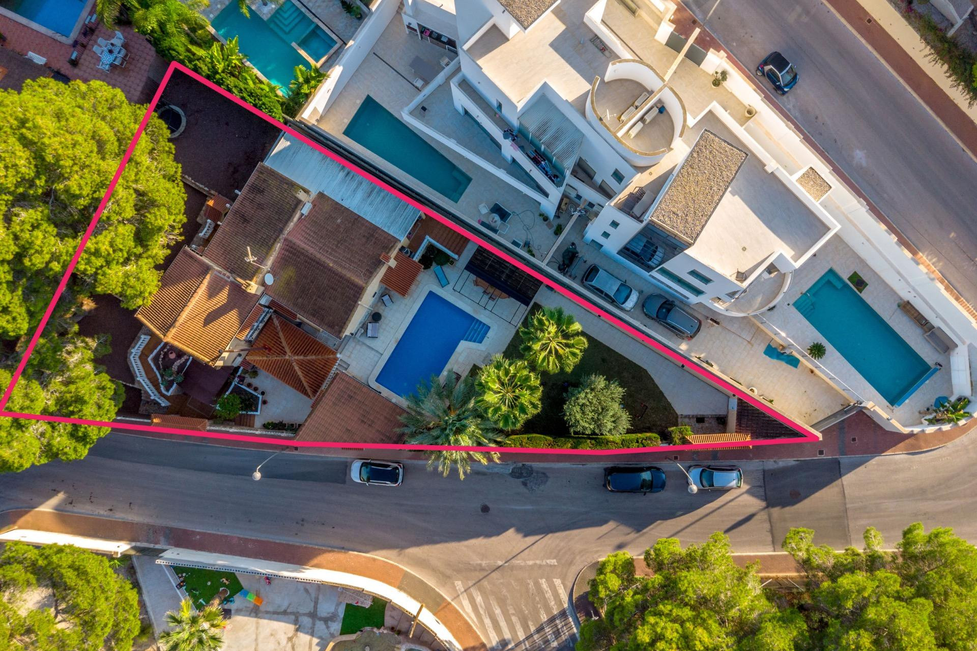 Herverkoop - 3. Vrijstaande villa - Torrevieja - Costa Blanca Zuid