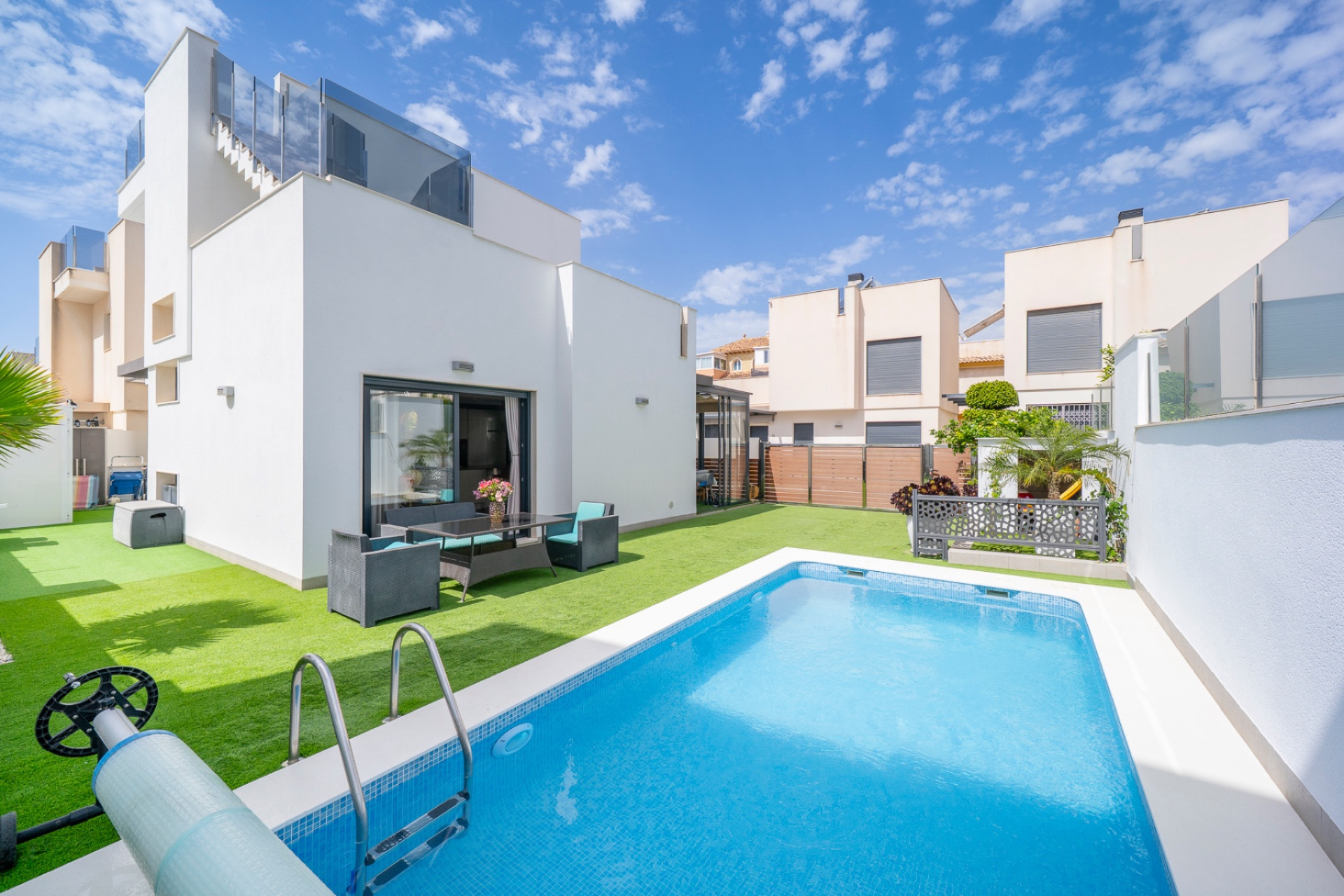 Herverkoop - 3. Vrijstaande villa - Torrevieja - Costa Blanca Zuid