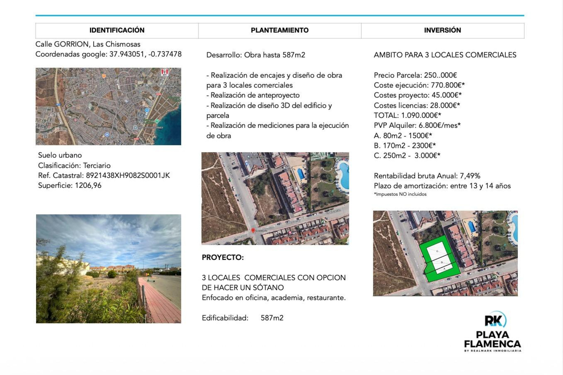 Herverkoop - Bouwgrond - Orihuela Costa - Costa Blanca Zuid