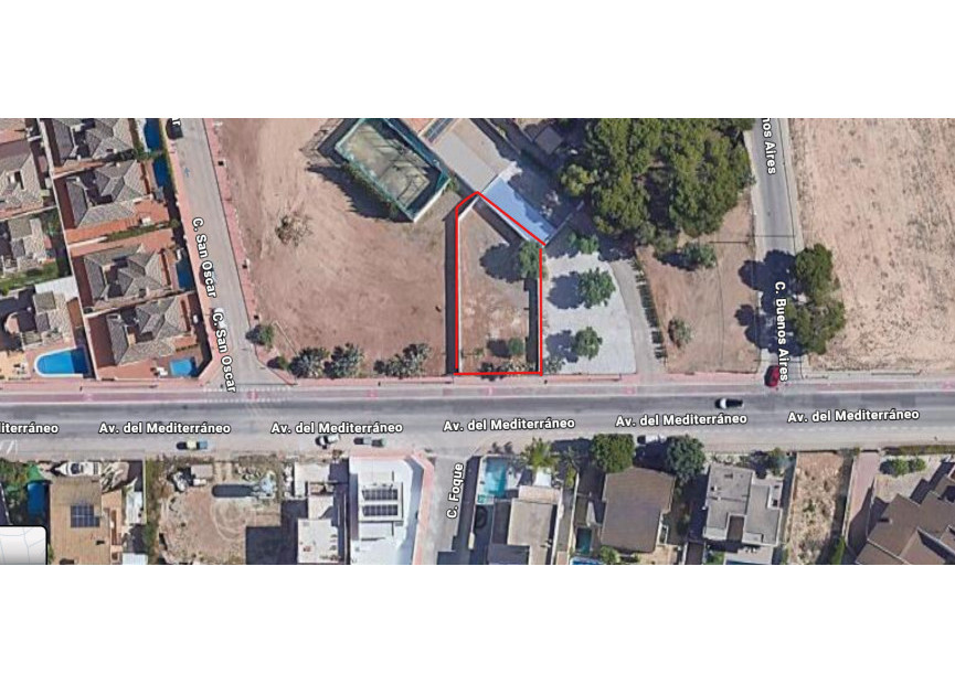 Herverkoop - Bouwgrond - Santiago de Ribera - zona san blas