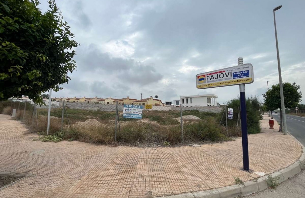 Herverkoop - Building Plot - San Fulgencio - Rojales