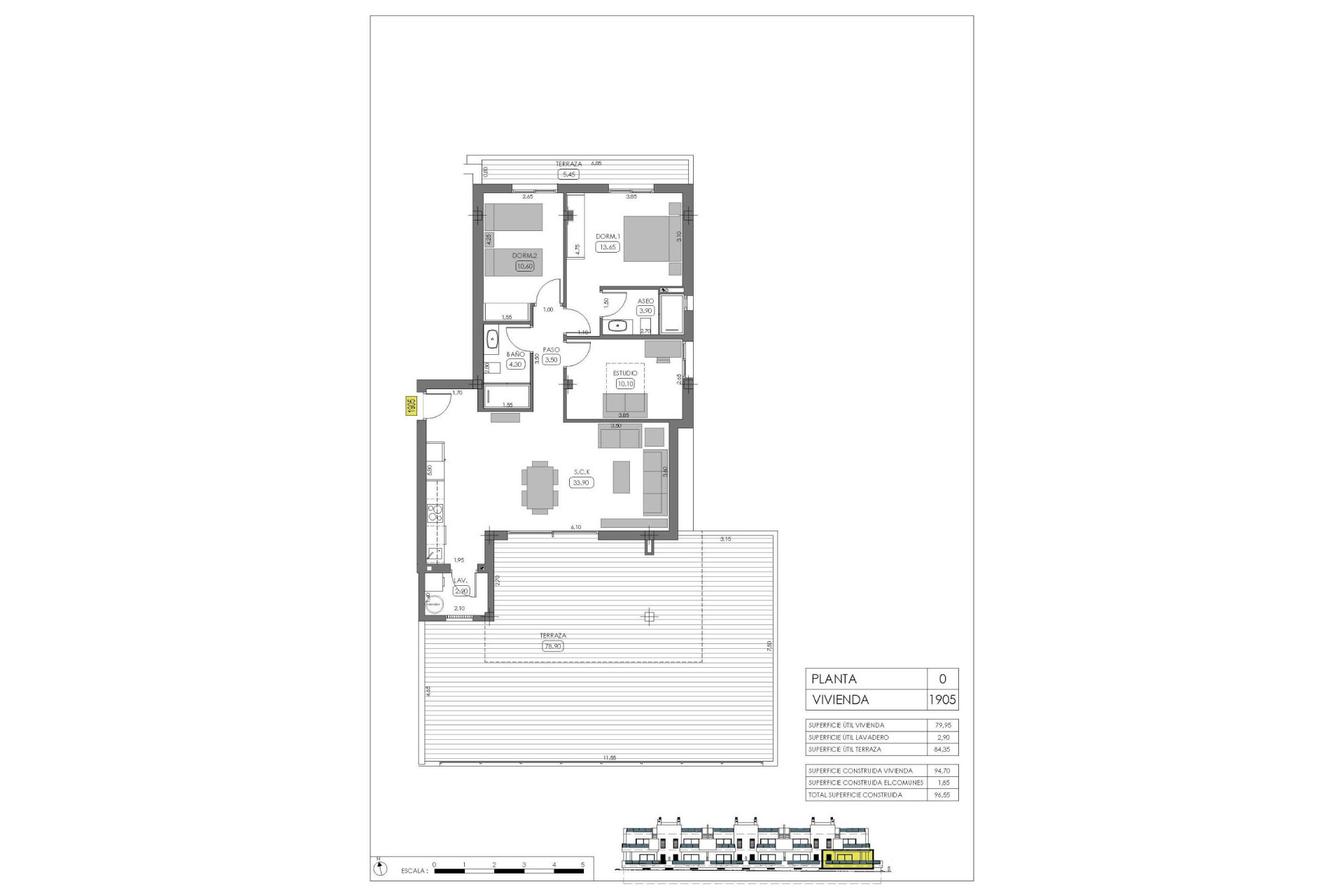 New build - 1. Apartment / flat - Algorfa - Costa Blanca South