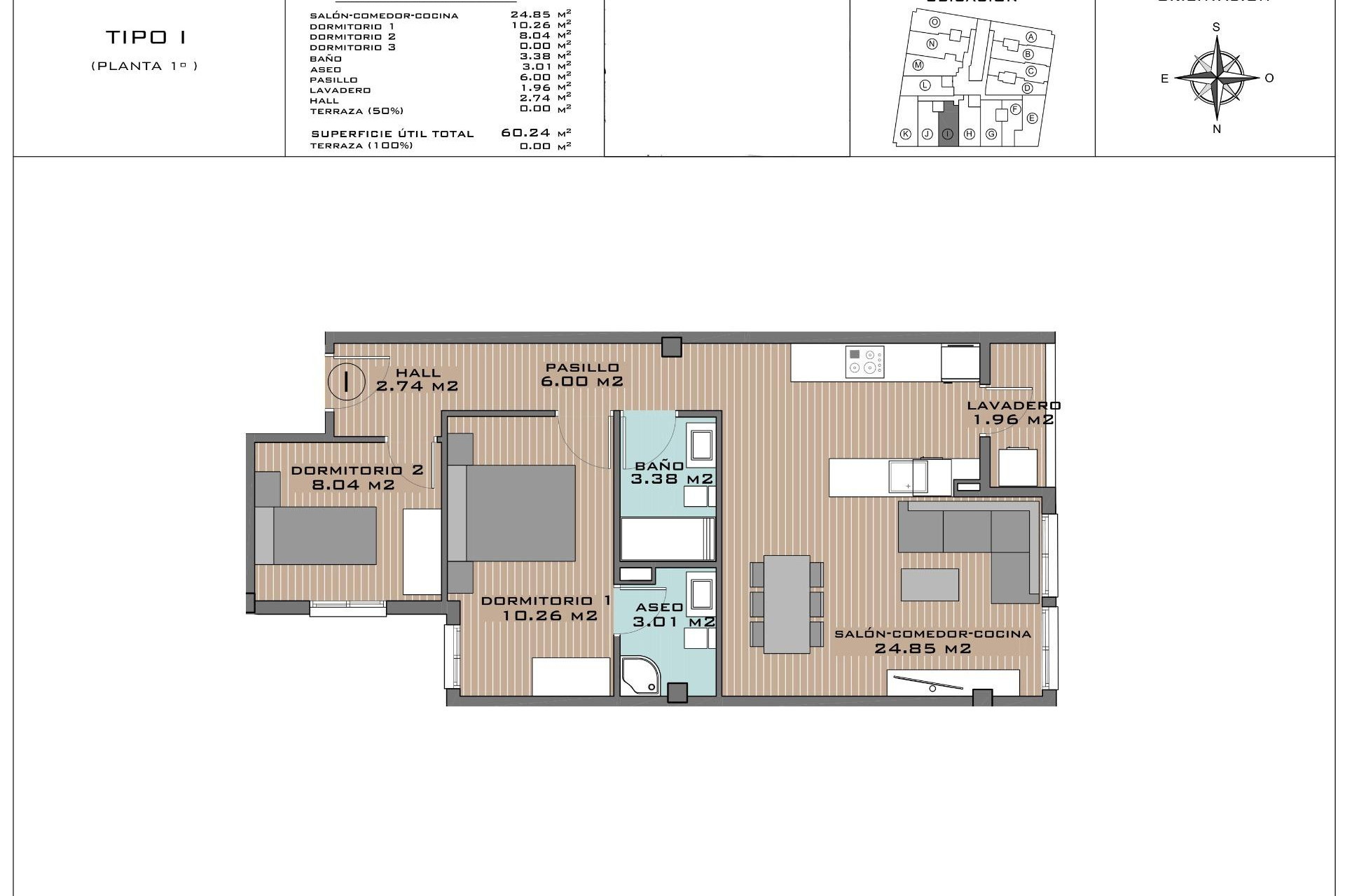 New Build - 1. Apartment / flat - Algorfa - Rojales