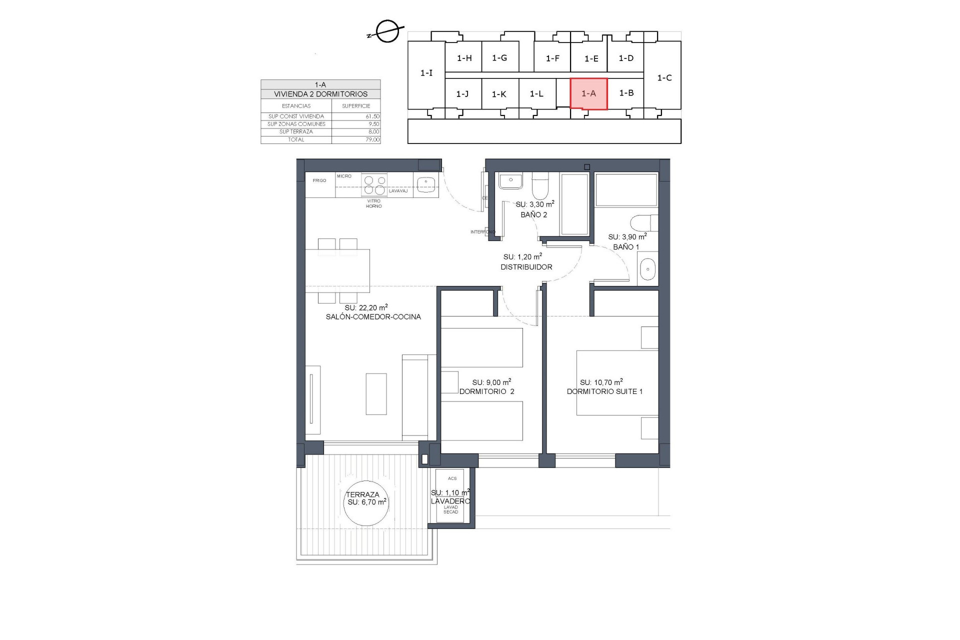 New Build - 1. Apartment / flat - Benijofar - Rojales