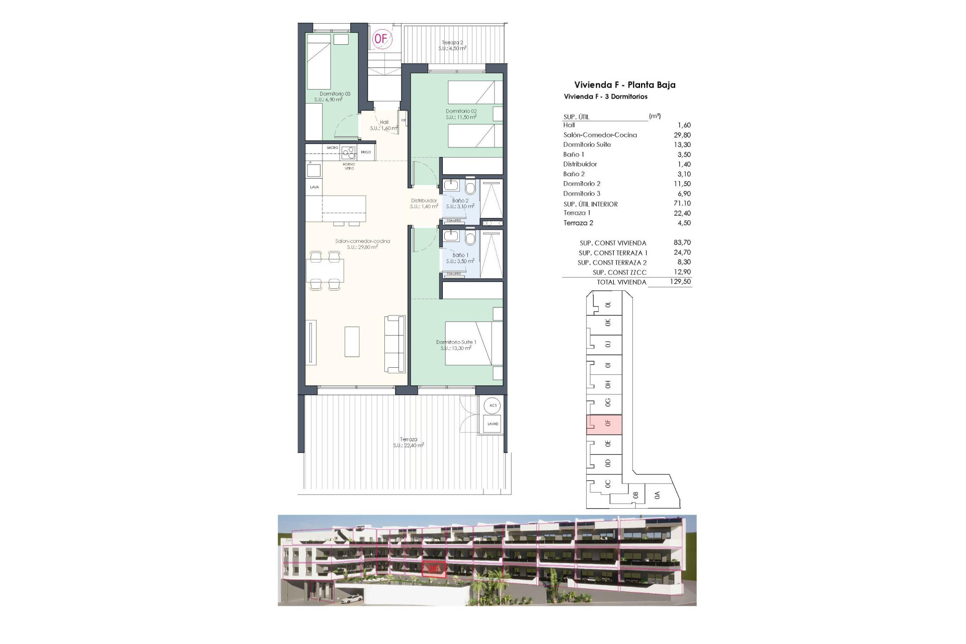 New Build - 1. Apartment / flat - Benijofar - Rojales