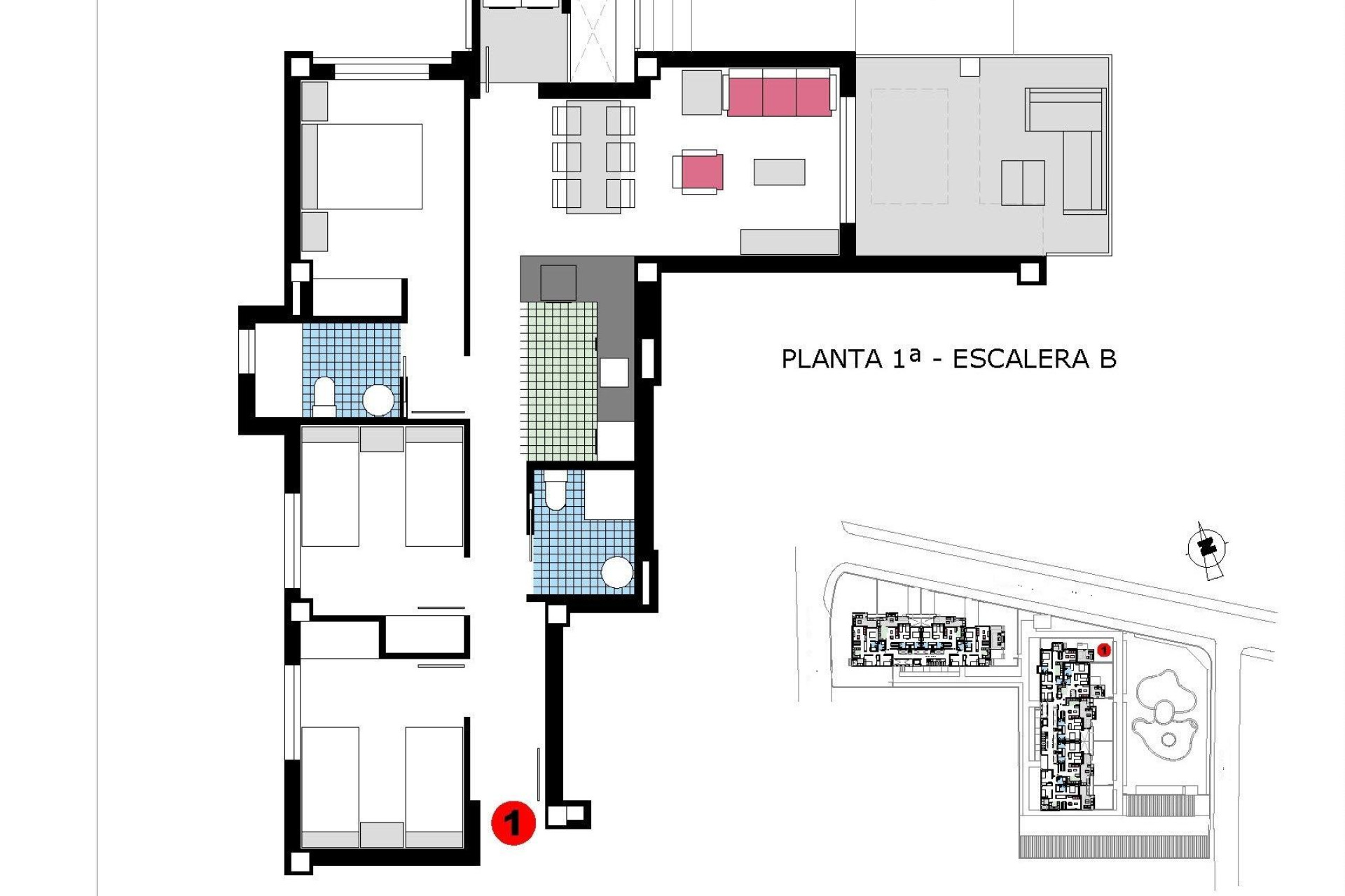 New build - 1. Apartment / flat - Denia - Costa Blanca North