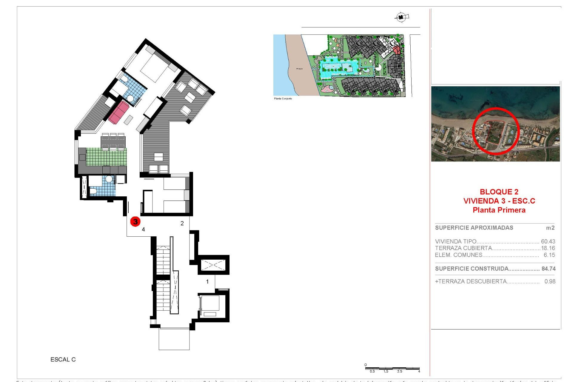 New Build - 1. Apartment / flat - Denia - L´Estanyó (Marinas)