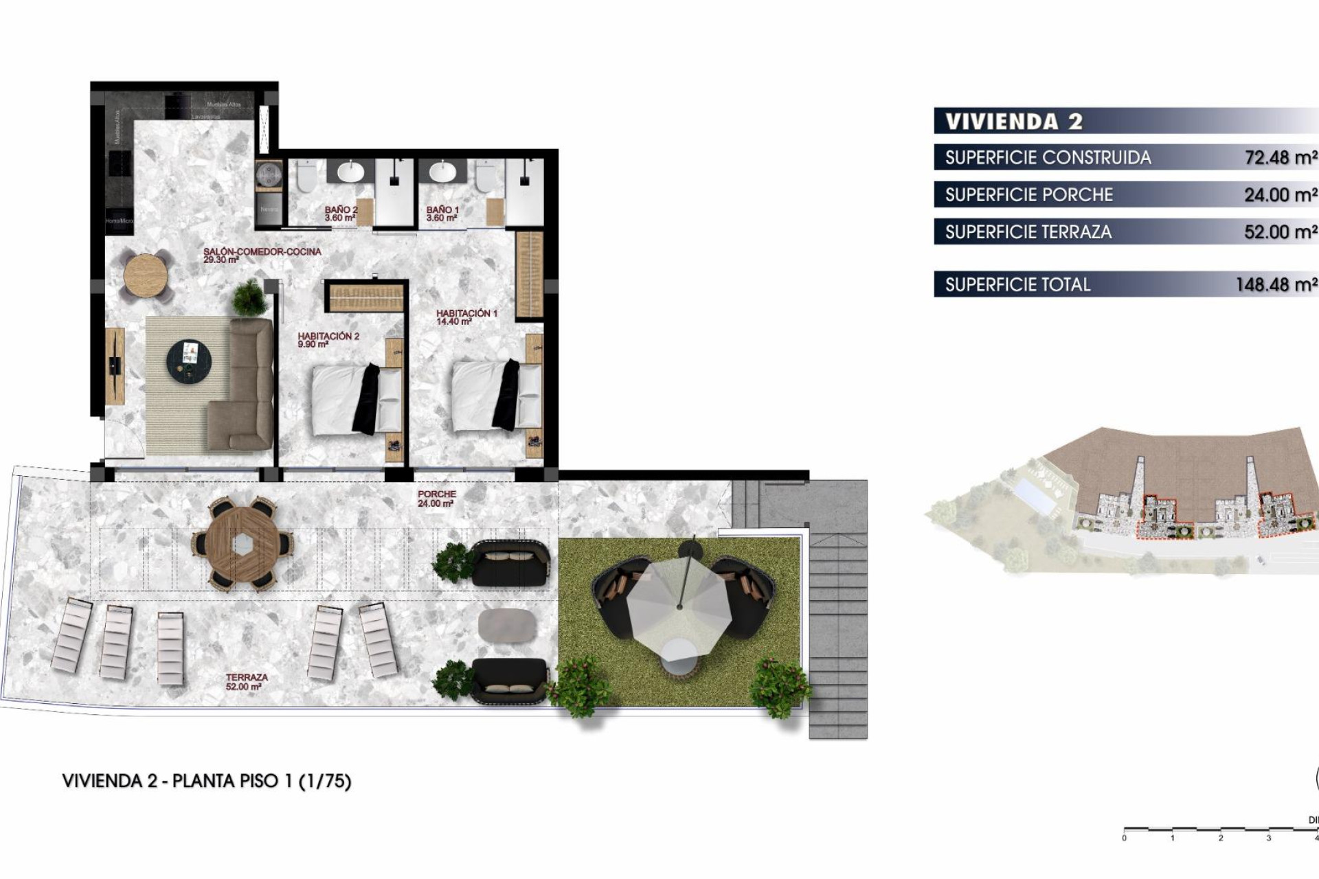 New Build - 1. Apartment / flat - Finestrat - Benidorm