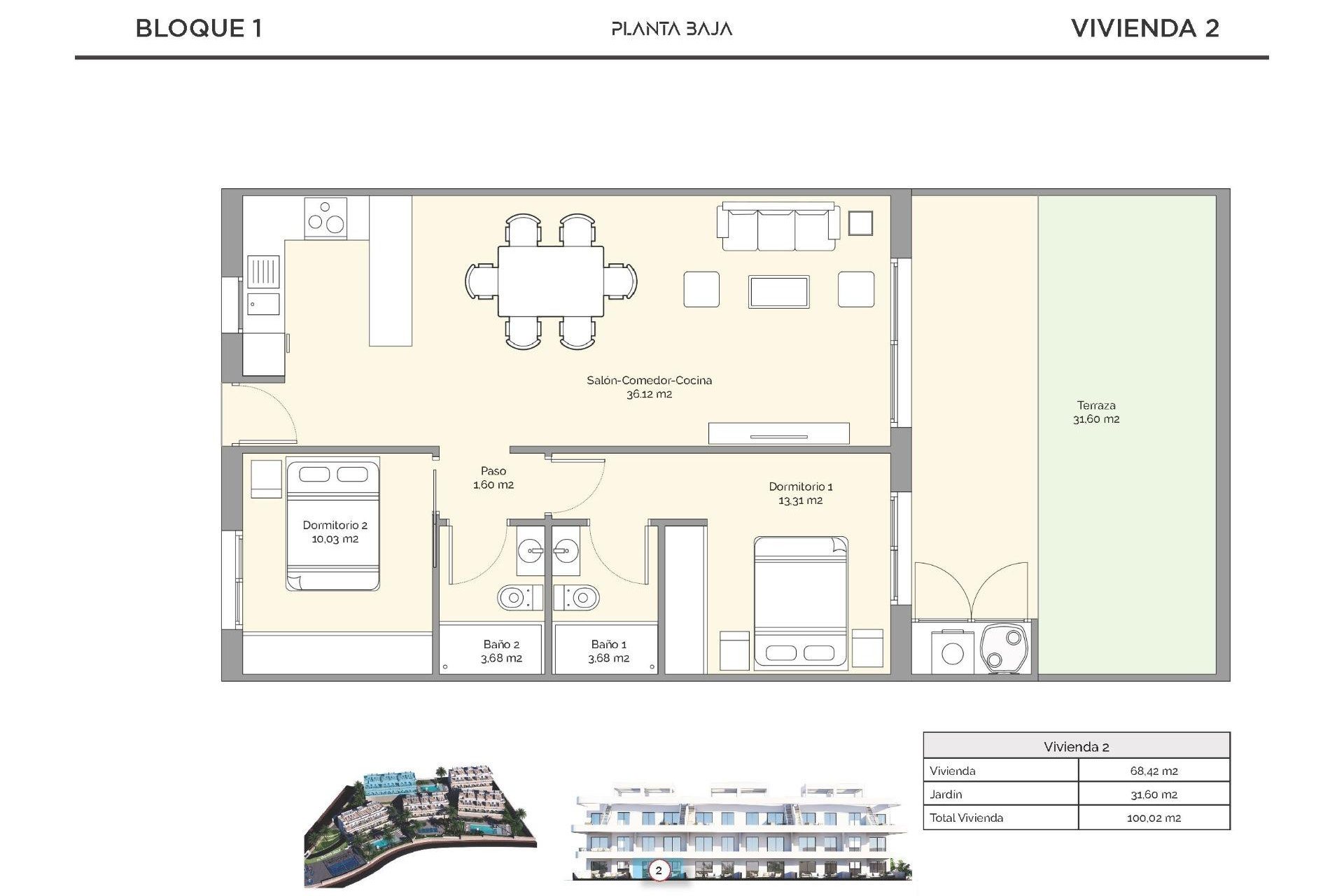 New Build - 1. Apartment / flat - Finestrat - Benidorm