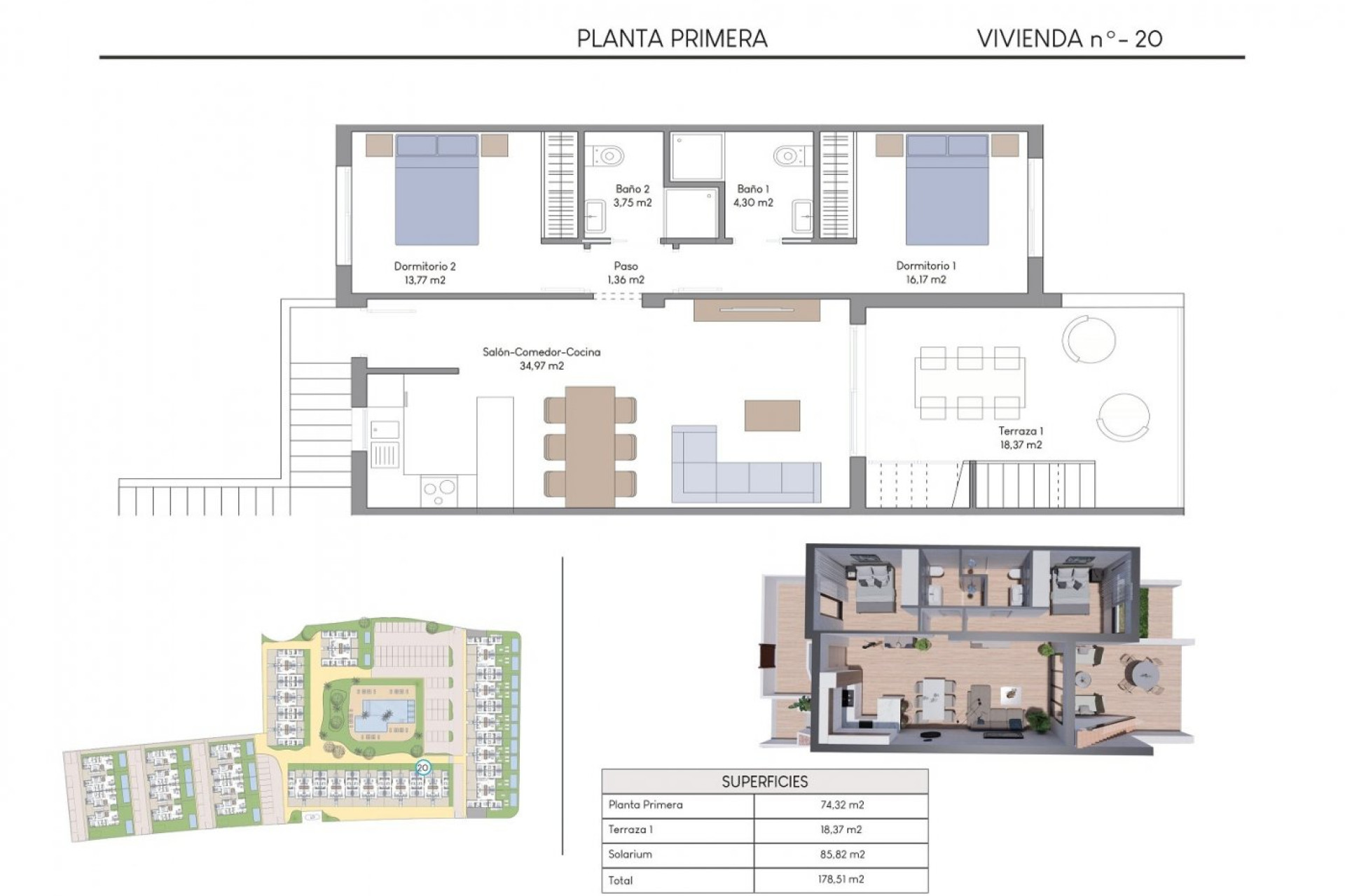 New build - 1. Apartment / flat - Finestrat - Costa Blanca North