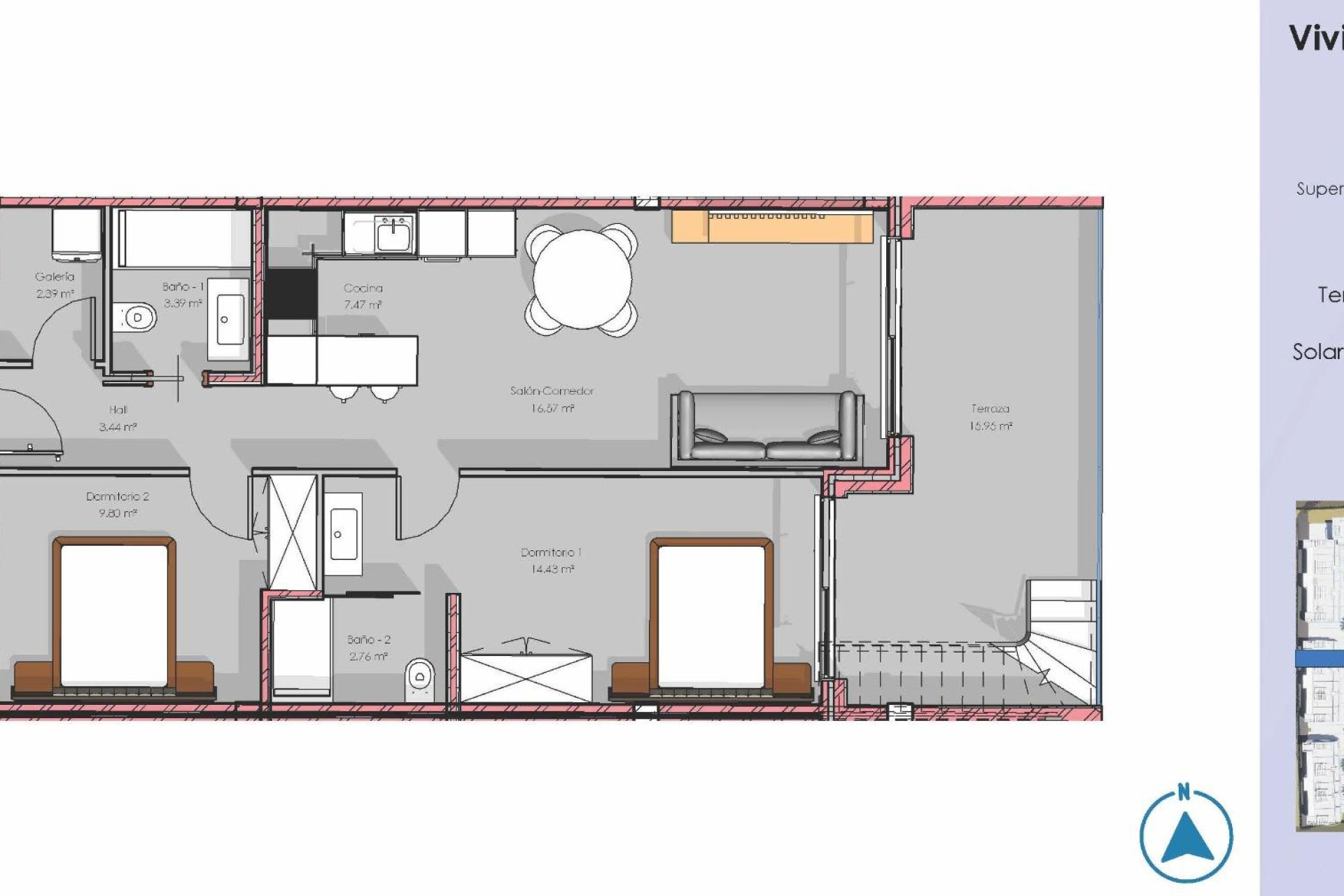 New build - 1. Apartment / flat - Guardamar del Segura - Costa Blanca South