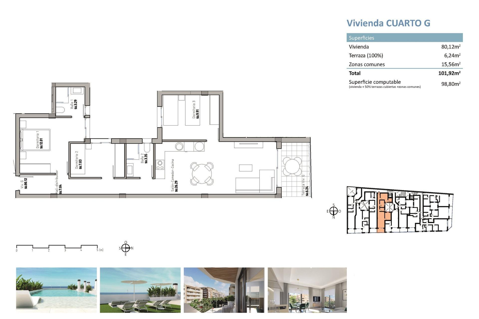 New build - 1. Apartment / flat - Guardamar del Segura - Costa Blanca South
