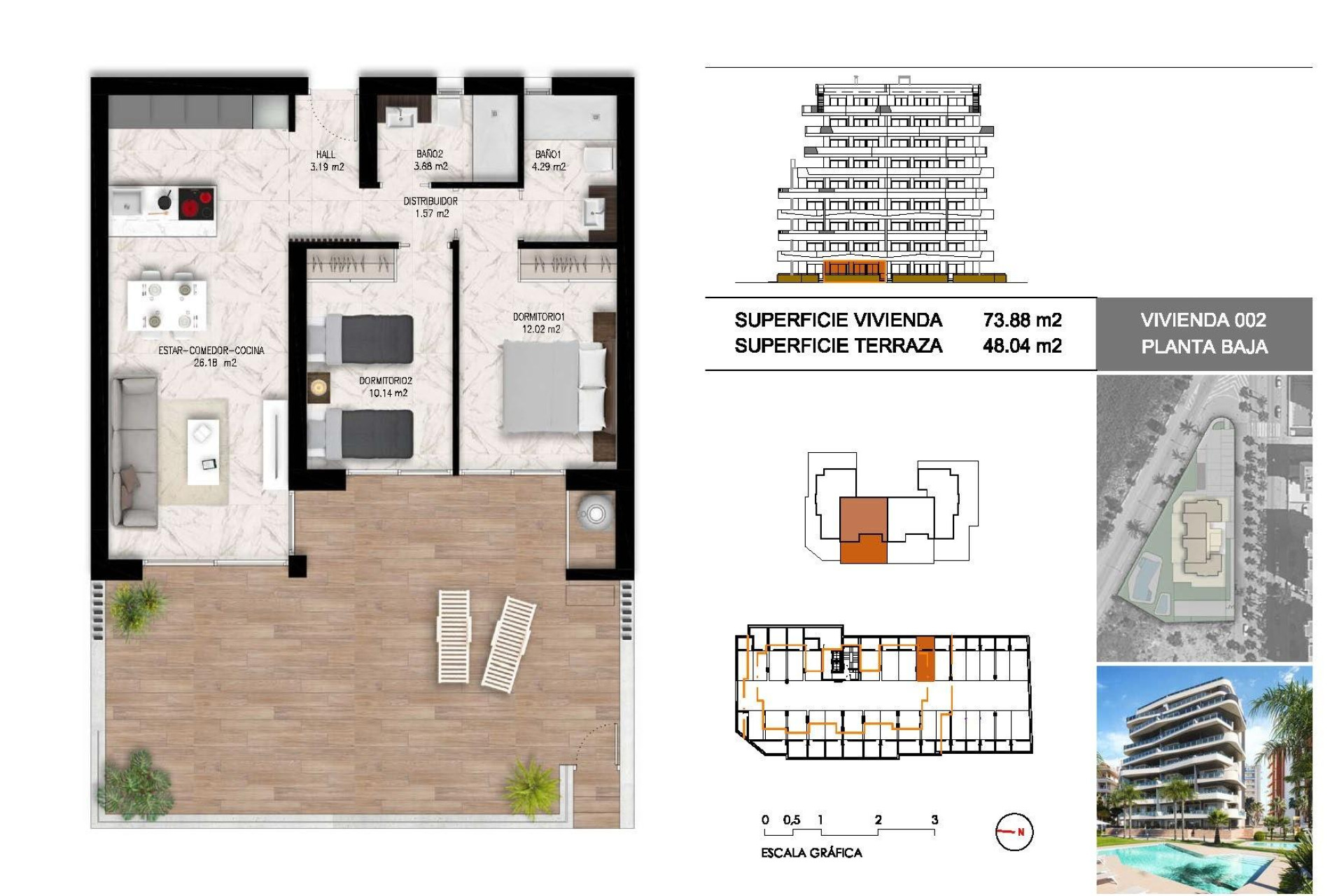 New Build - 1. Apartment / flat - Guardamar del Segura - Guardamar