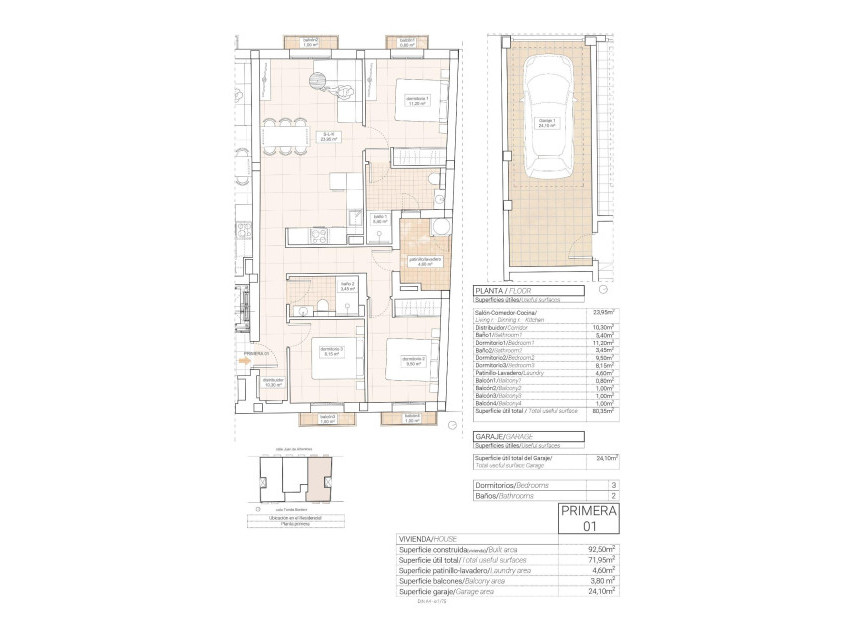 New build - 1. Apartment / flat - Hondón de las Nieves - Costa Blanca South