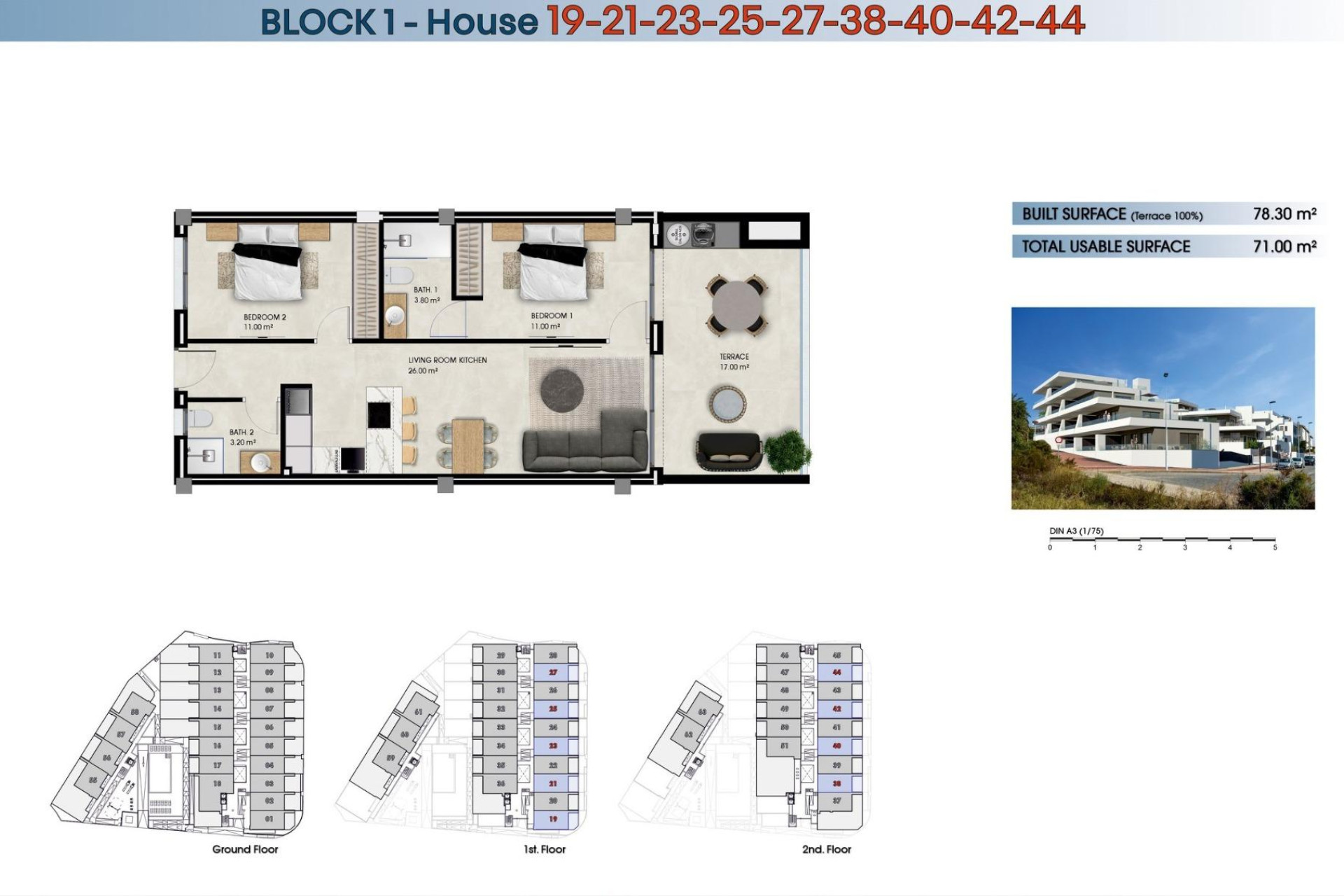 New build - 1. Apartment / flat - La Marina - Costa Blanca South