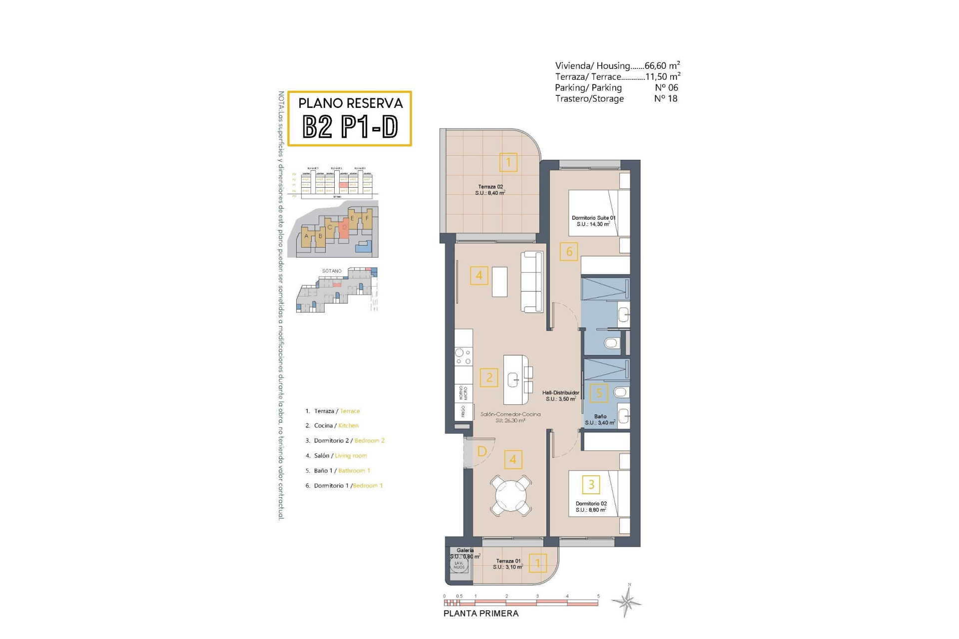 New build - 1. Apartment / flat - Los Alcazares - Costa Calida