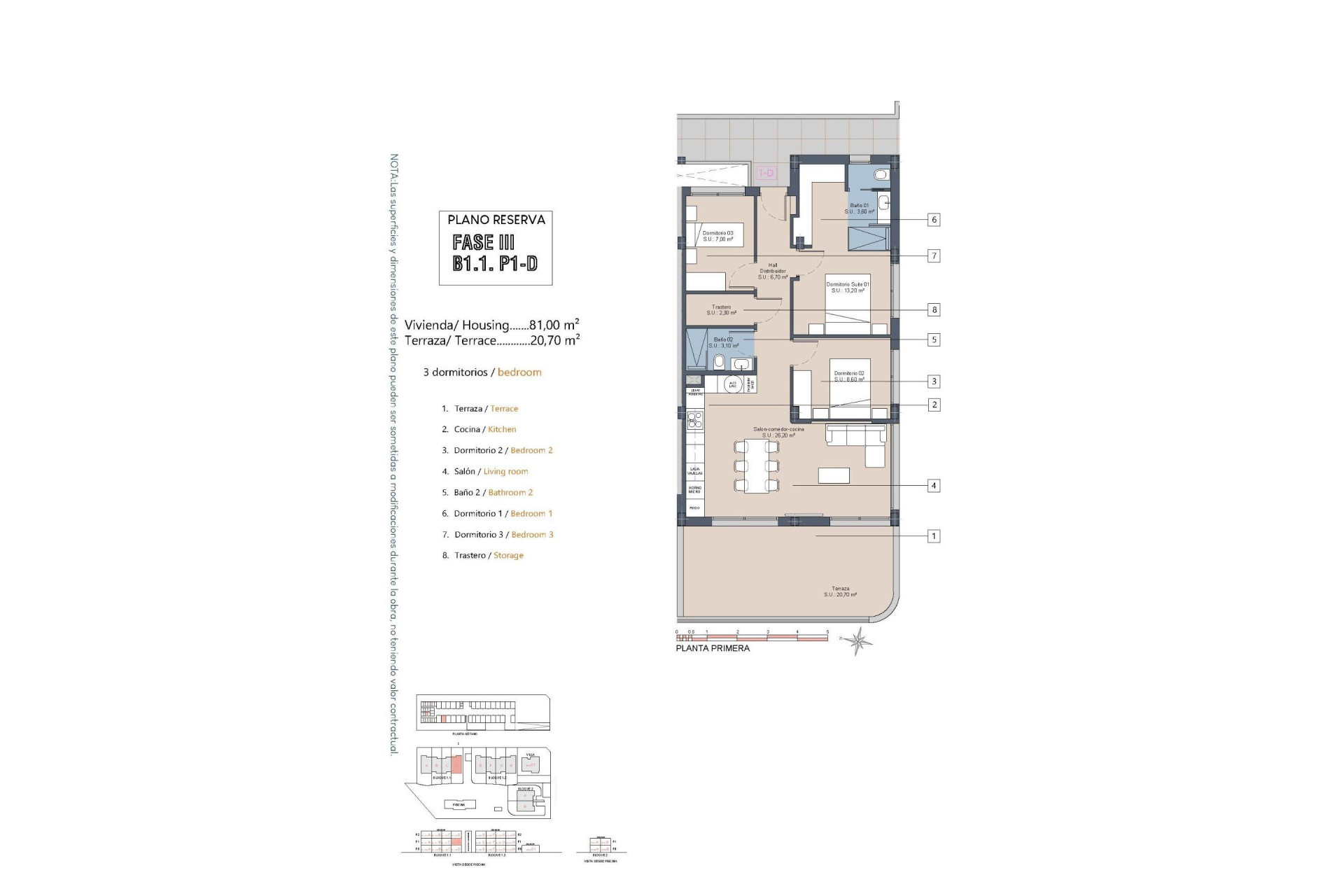 New build - 1. Apartment / flat - Los Alcazares - Costa Calida