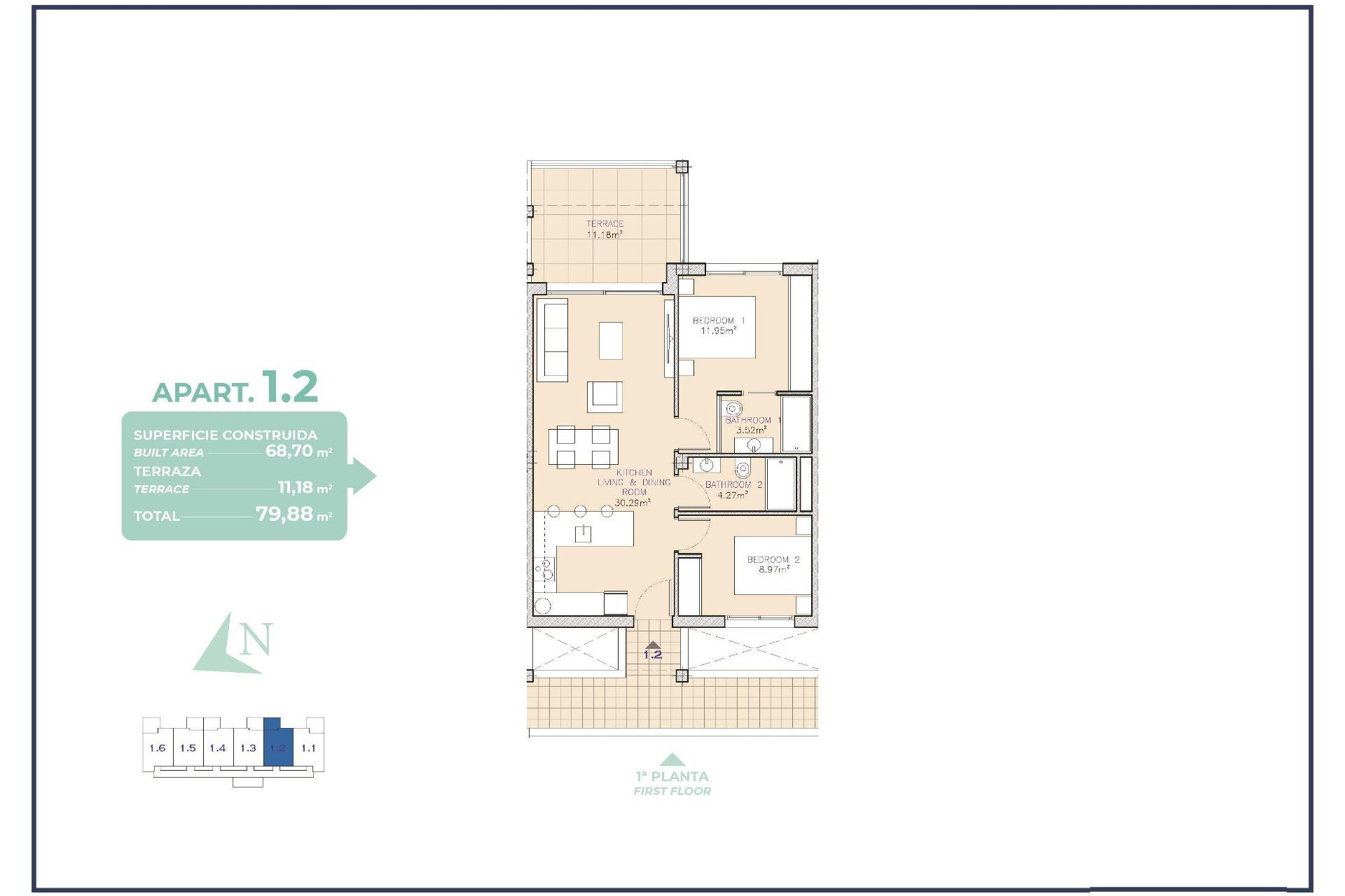 New Build - 1. Apartment / flat - Los Alcazares