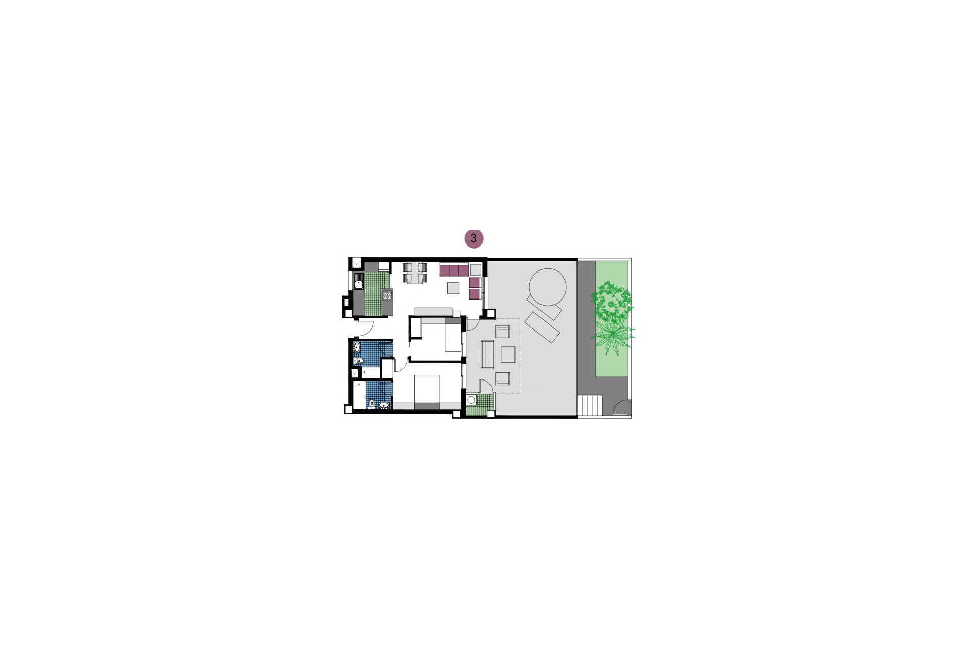 New build - 1. Apartment / flat - Mil Palmeras - Costa Blanca South