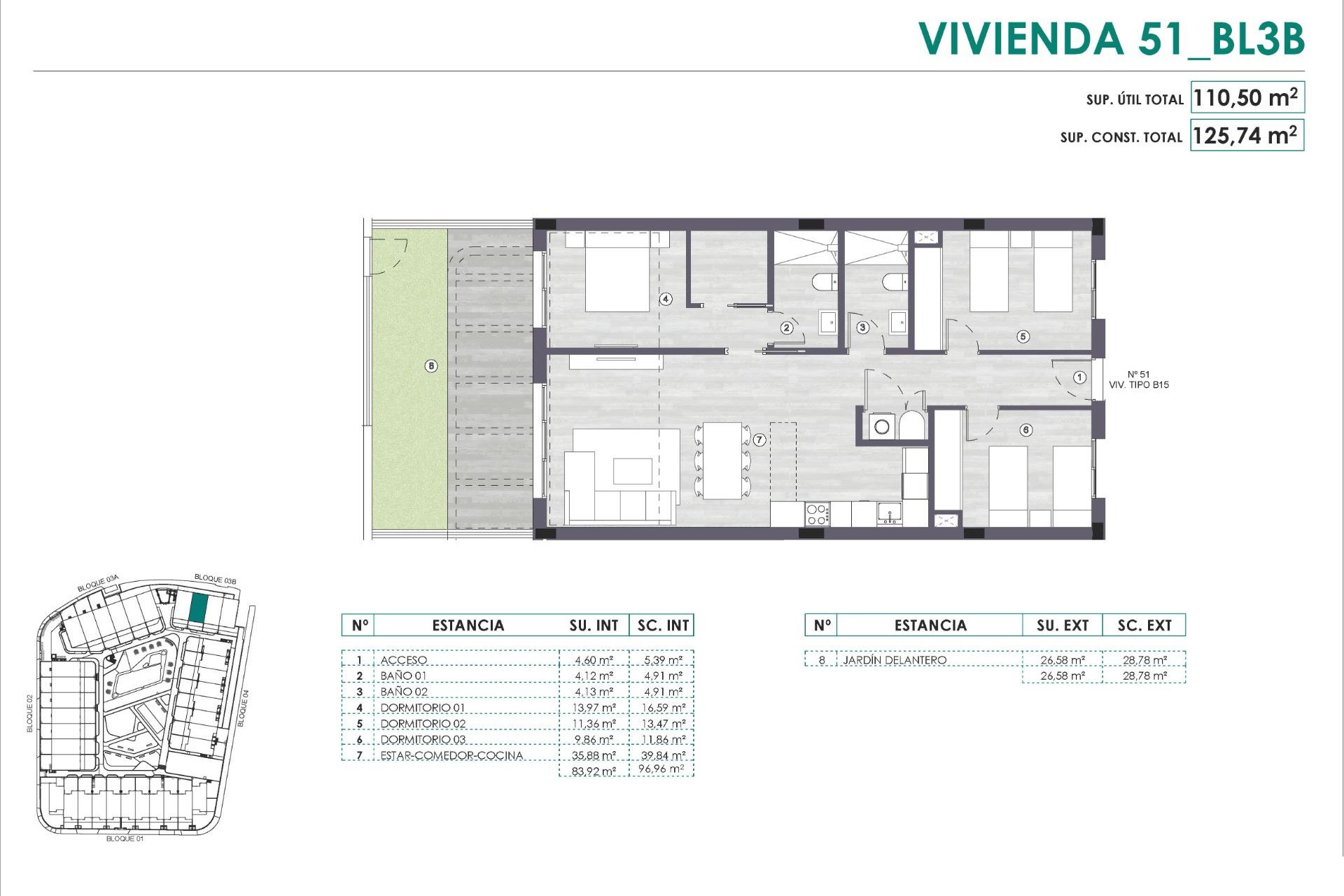 New Build - 1. Apartment / flat - Monforte del Cid - Elche/Elx