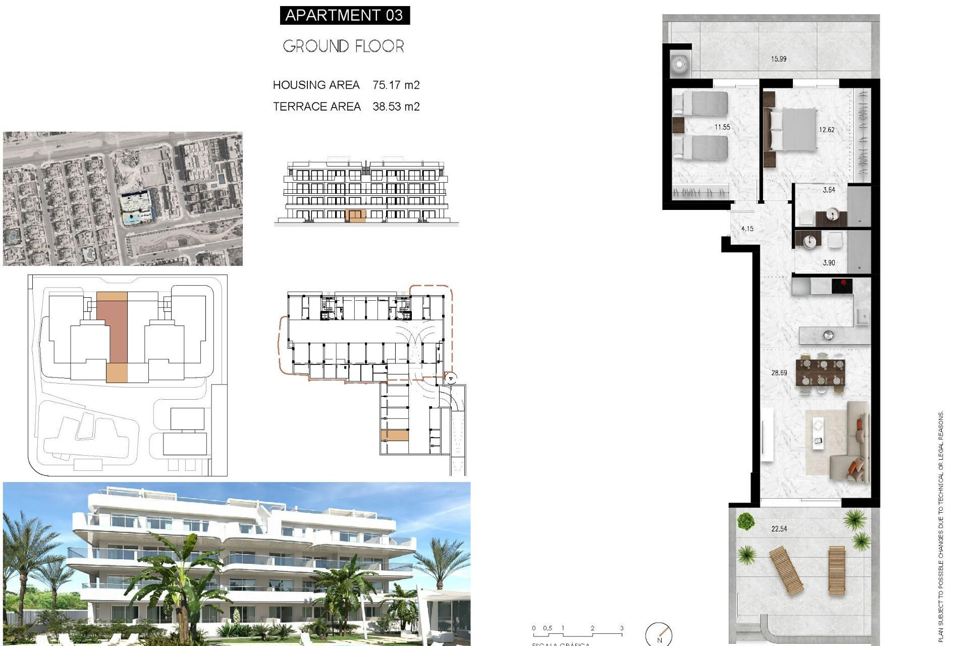 New build - 1. Apartment / flat - Orihuela Costa - Costa Blanca South